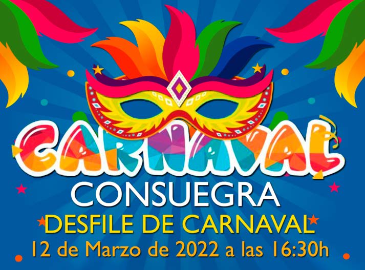 Nueva fecha Carnavales 2022. Sábado 12 de marzo