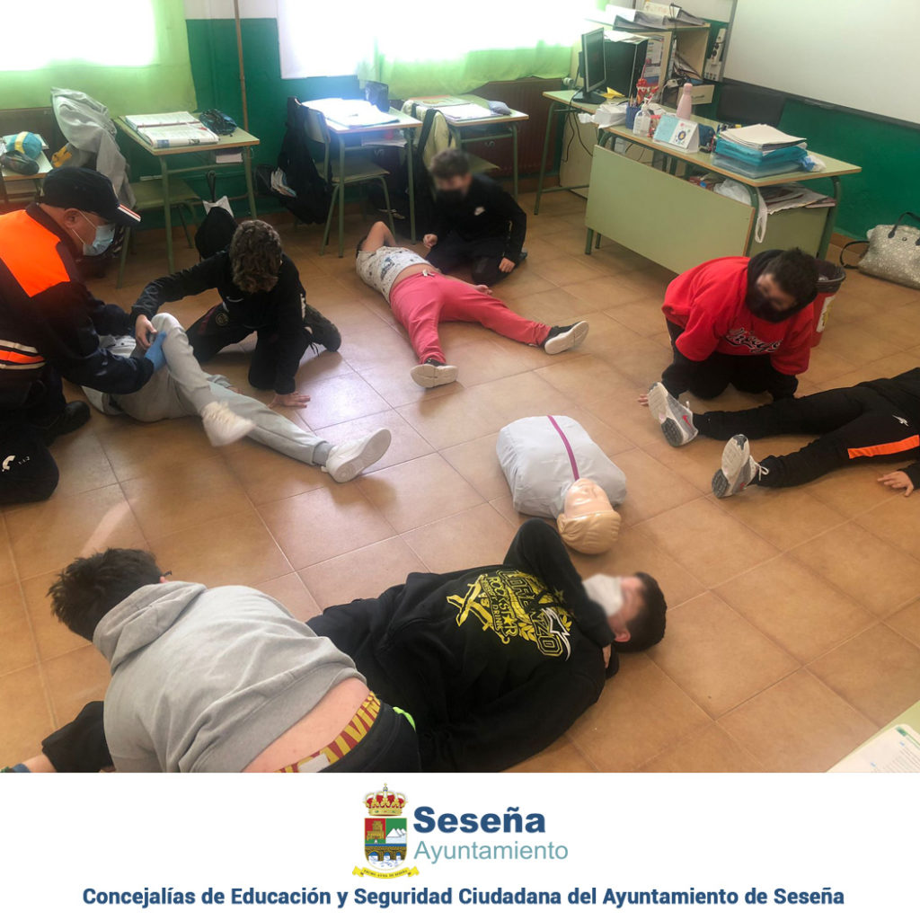 TALLERES DE PRIMEROS AUXILIOS EN LOS CENTROS EDUCATIVOS DE SESEÑA – Ayuntamiento de Seseña