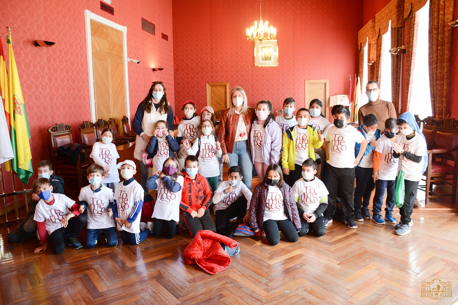 Alumnos del colegio José Mª del Moral visitan el Ayuntamiento