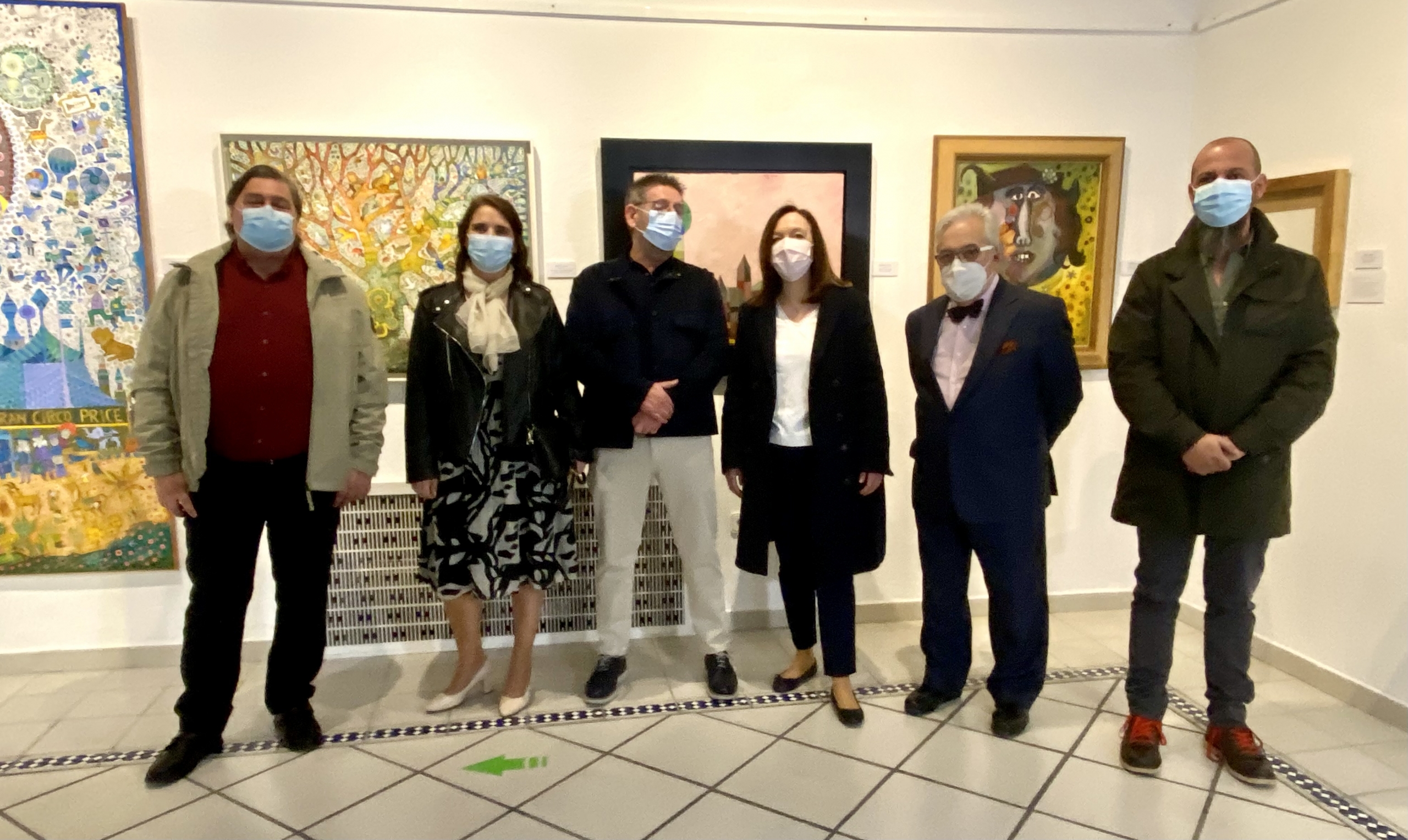 La Galería de Arte Marmurán expone en el Museo Municipal una colección de 76 obras para celebrar su vigésimo segundo aniversario
