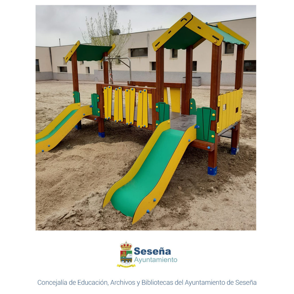 NUEVO ÁREA DE JUEGOS EN EL CEIP EL QUIÑÓN – Ayuntamiento de Seseña