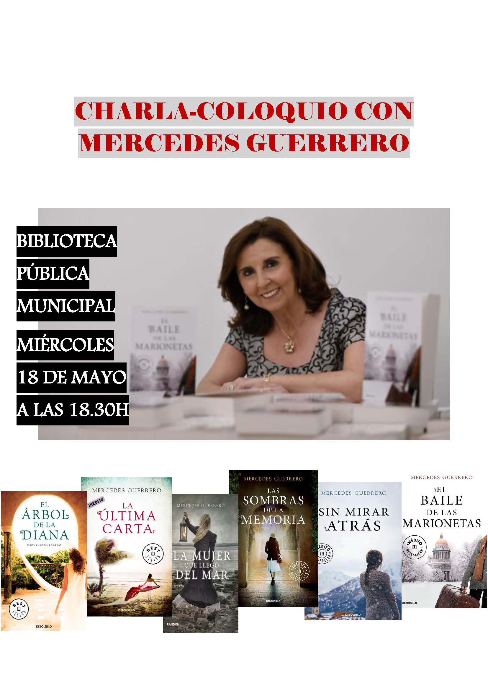 Charla-Coloquio con Mercedes Guerrero