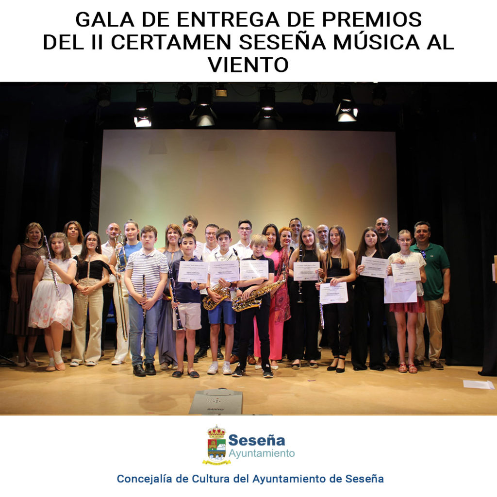 FOTOS DE LA GALA DE ENTREGA DE PREMIOS DEL II CERTAMEN SESEÑA MÚSICA AL VIENTO – Ayuntamiento de Seseña