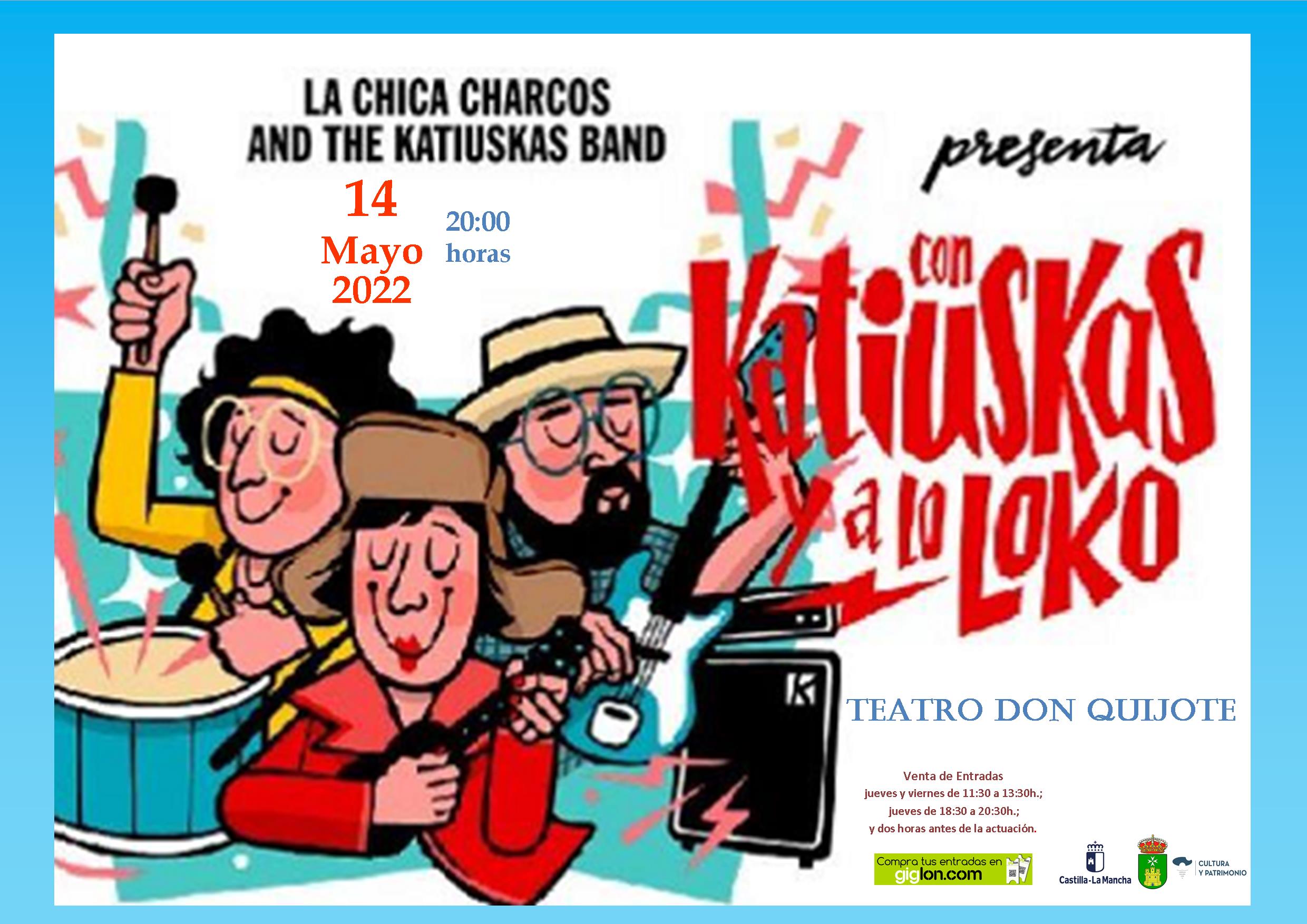La Chica Charcos presenta «Con Katiuskas y a lo loko»