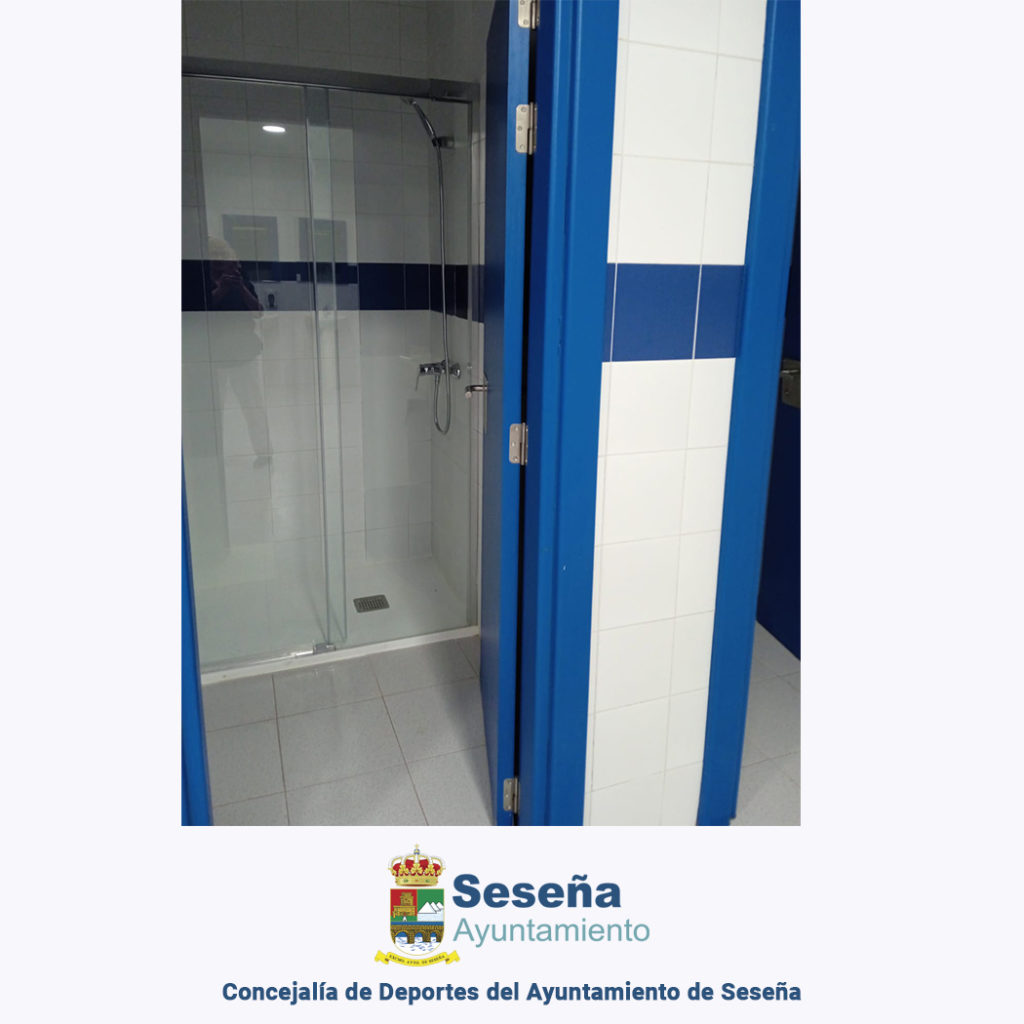 Nuevo vestuario femenino en el Estadio Fernando Jiménez Serrano. – Ayuntamiento de Seseña