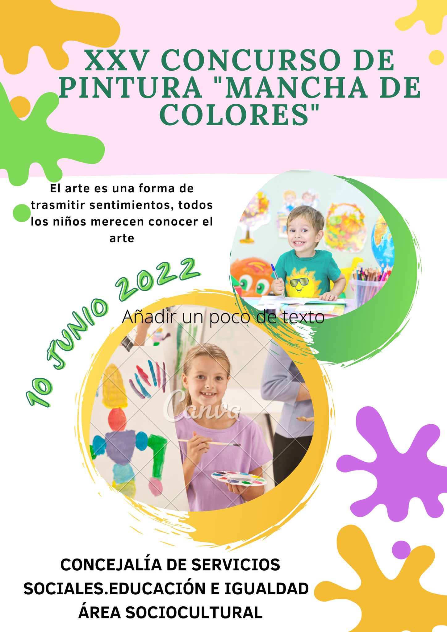 XXV Concurso de Pintura  «Mancha de Colores» 2022