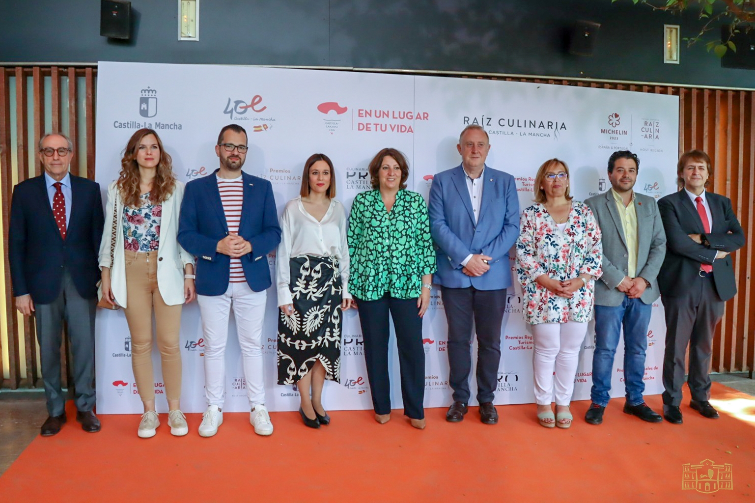 Zatón y Rodrigo asisten a la entrega de los premios regionales de Turismo y de Gastronomía, acompañando a Restaurante Epílogo, galardonado en Cocina de Vanguardia