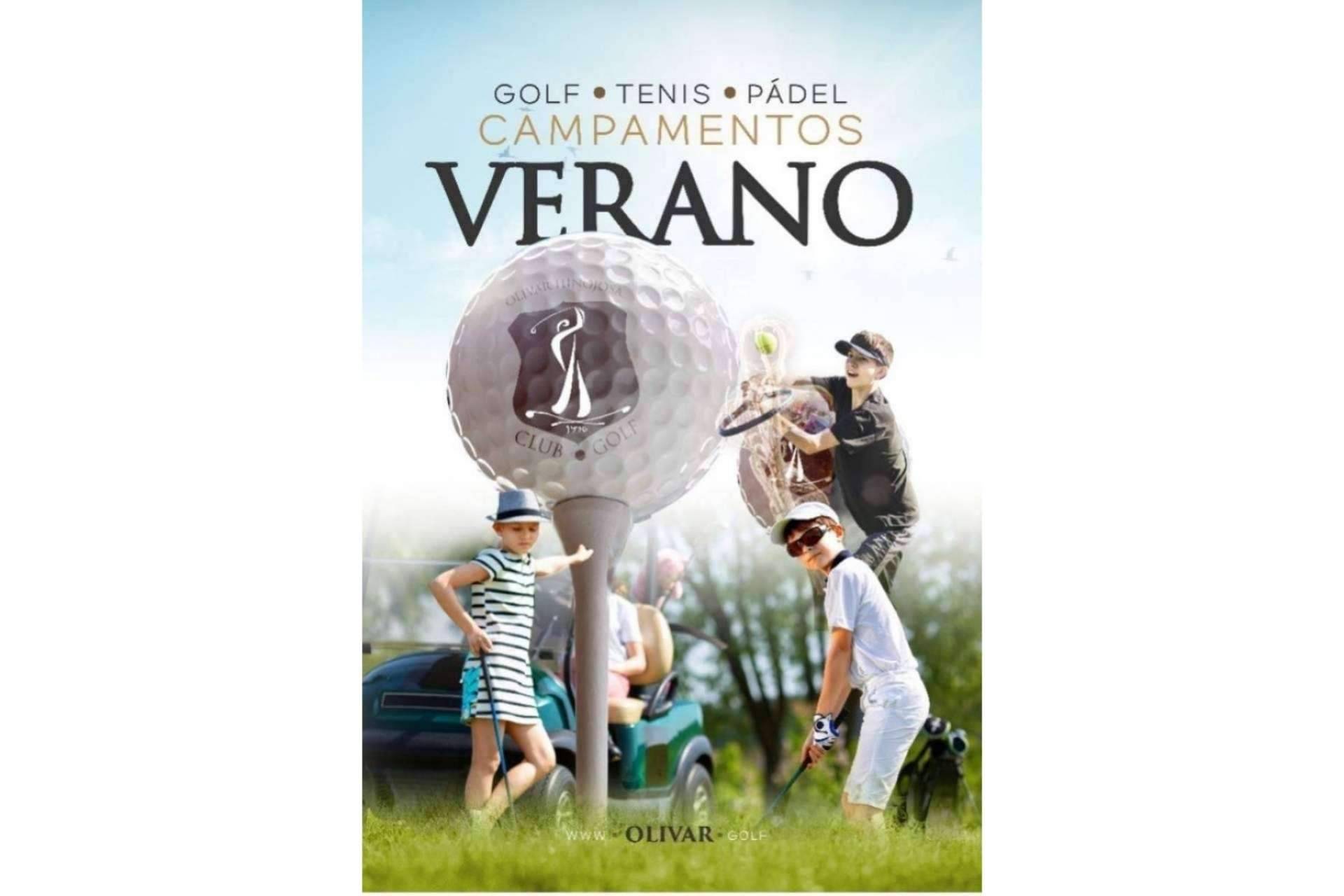 Los campamentos de verano de golf de Joaquín Molpeceres en el Olivar de la Hinojosa