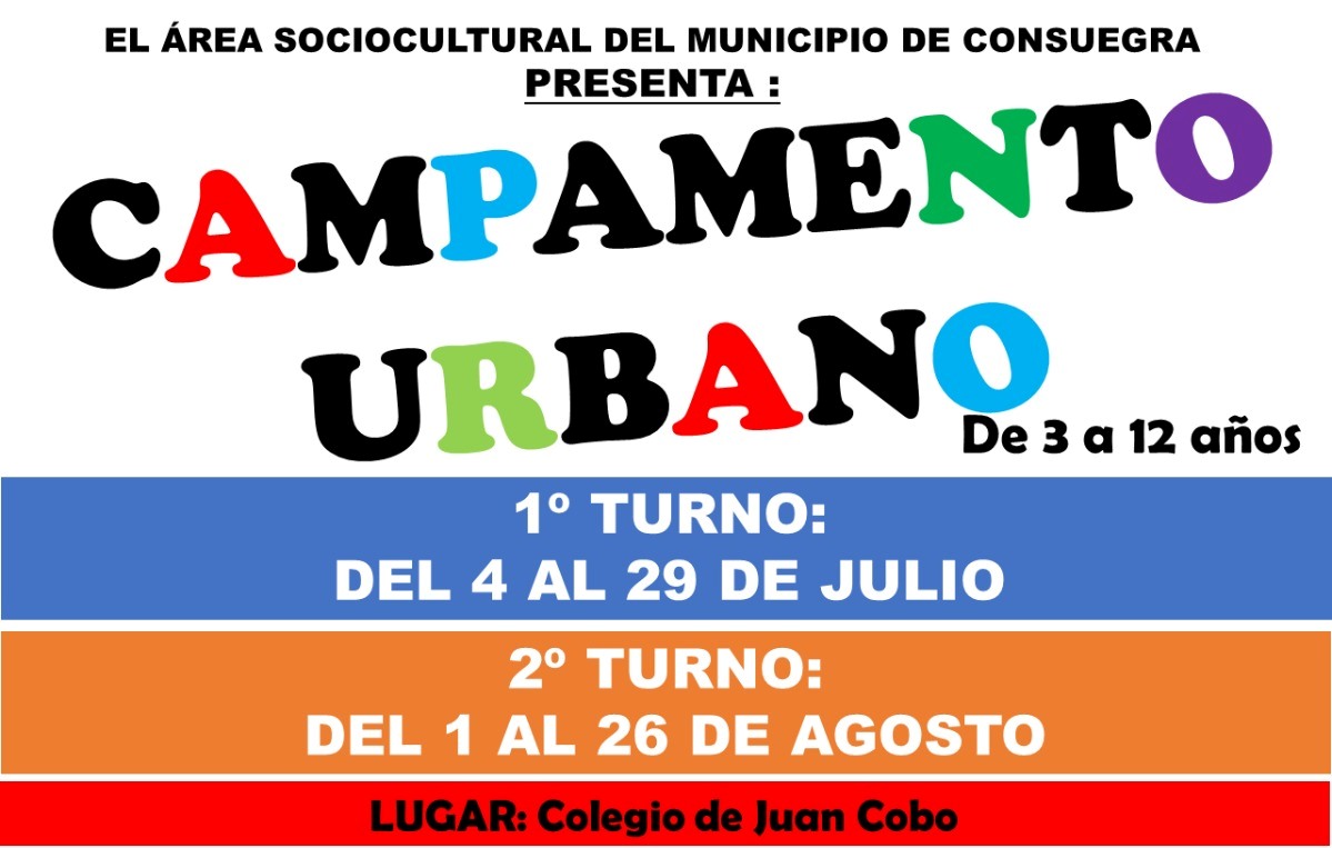 Campamento Urbano Verano 2022