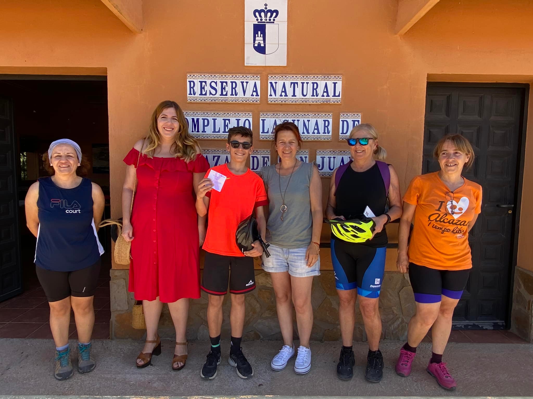 Con el sorteo de una bicicleta acaba la propuesta “BiciRutas” de la concejalía de Juventud que ha recorrido diversos parajes naturales del entorno de Alcázar
