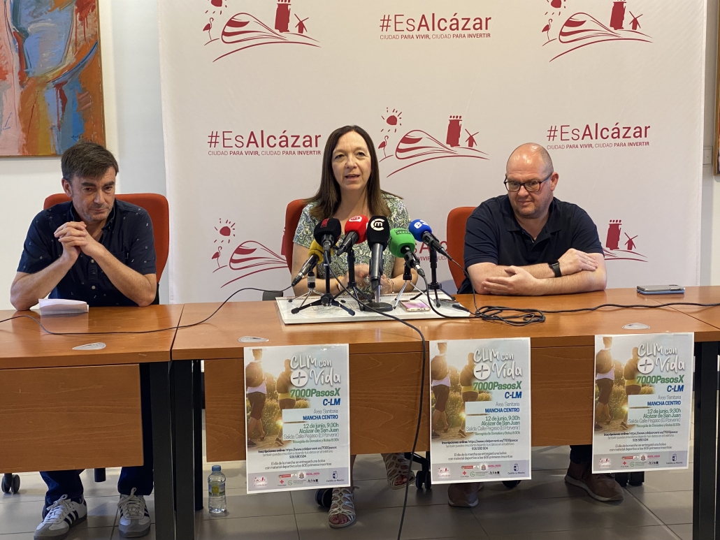 El Ayuntamiento de Alcázar de San Juan colabora en la iniciativa “7000pasosX” que aúna deporte y salud