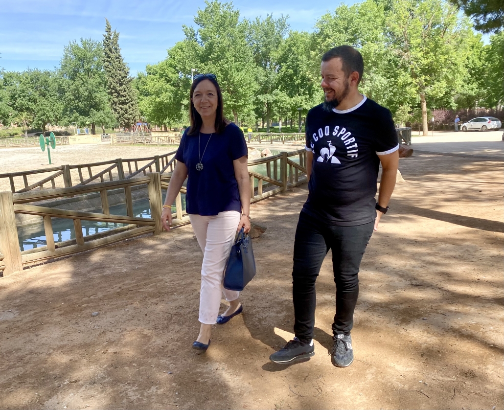 El Ayuntamiento de Alcázar de San Juan renueva 664 metros lineales del vallado del canal del Parque Alces