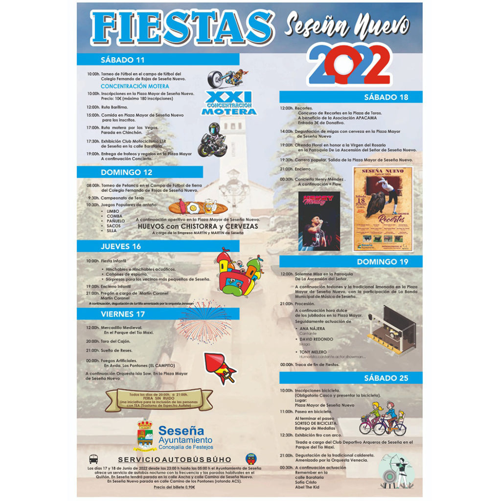 FIESTAS DE SESEÑA NUEVO – Ayuntamiento de Seseña
