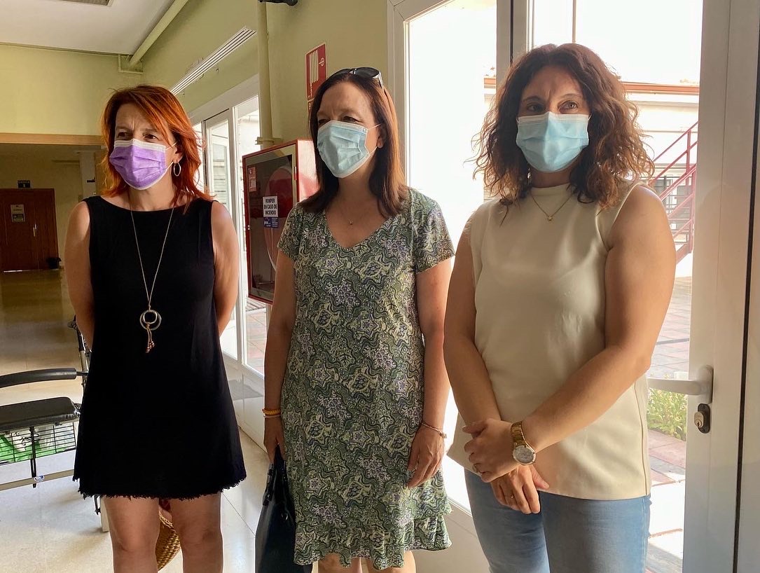 Rosa Melchor visita el Centro de Mayores en la celebración de las actividades Fin de Curso