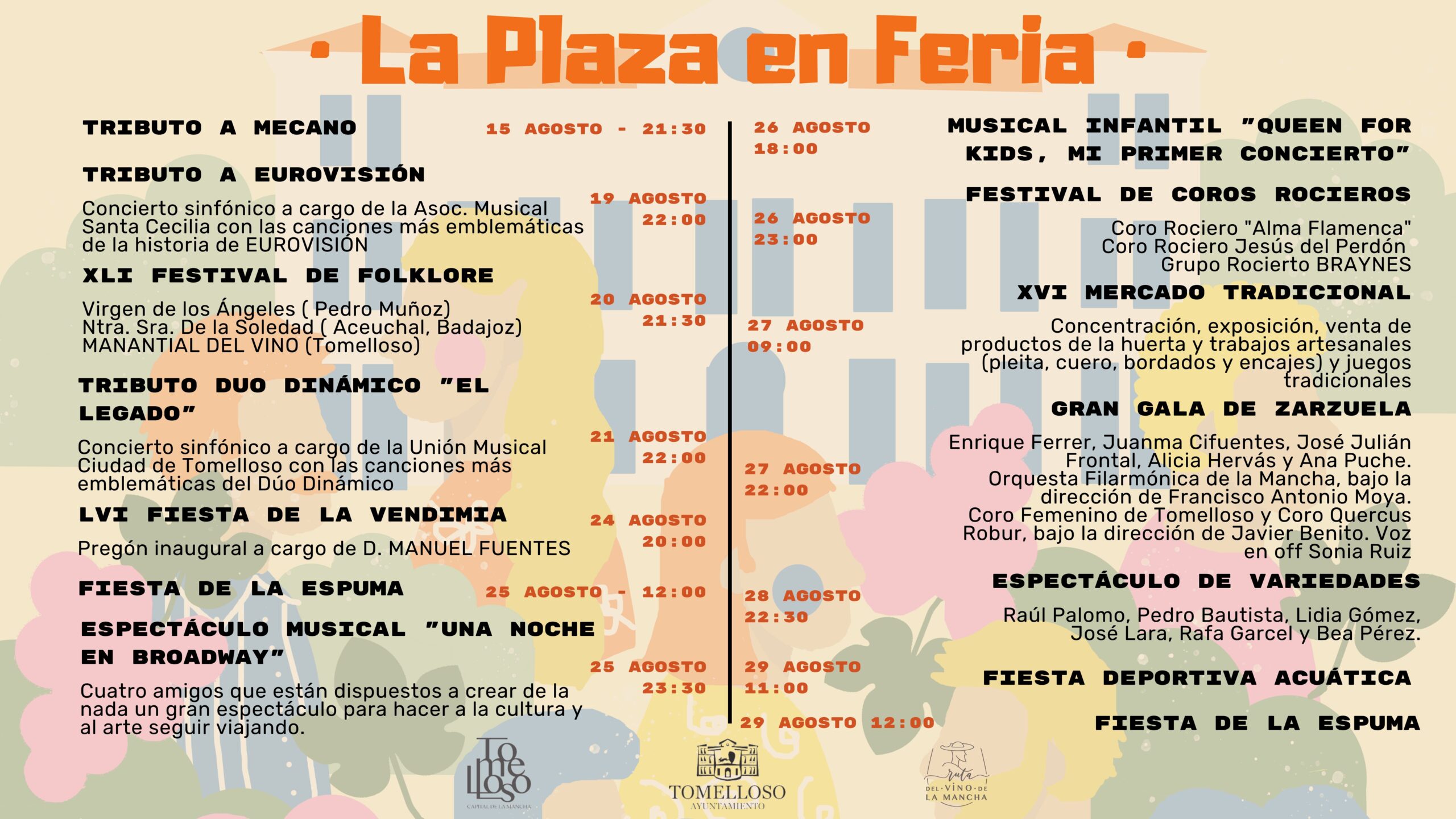 Raúl Zatón presenta el programa “La Plaza en Feria”