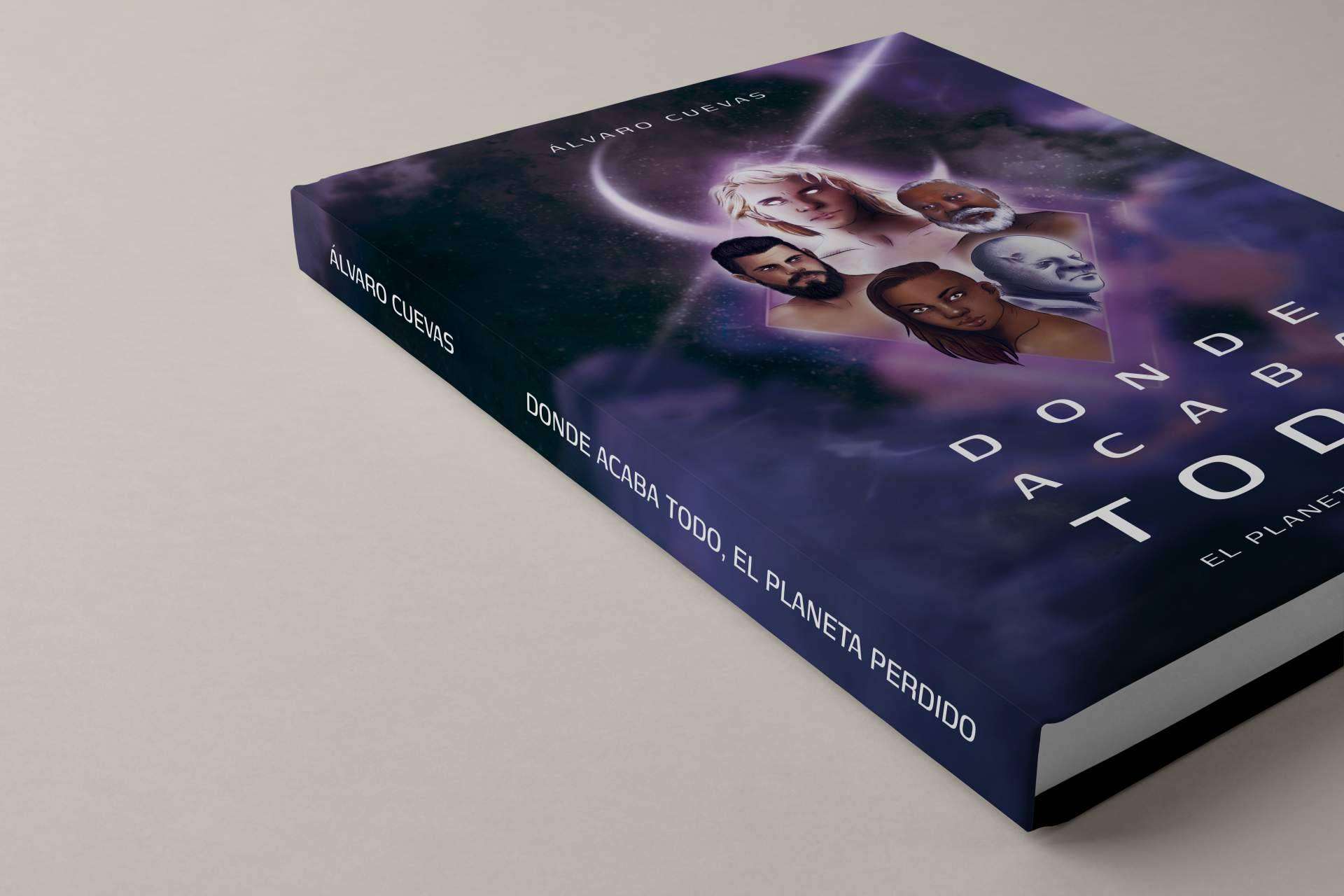 Presentación de 'Donde acaba todo', la novela de ciencia ficción con un mensaje crítico a la sociedad, de Álvaro Cuevas