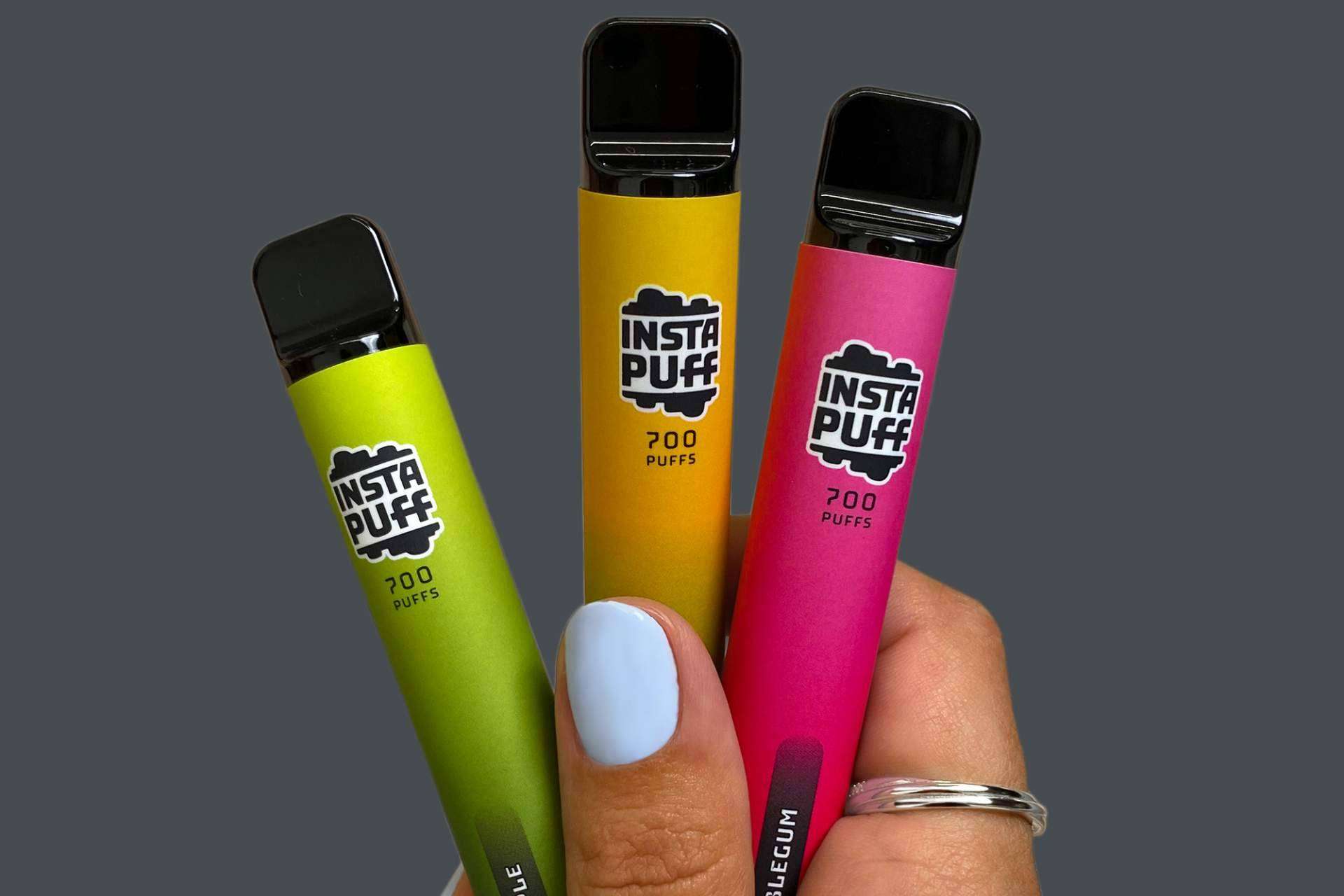 La marca de vapers de éxito en España Insta Puff está disponible en Aroma King