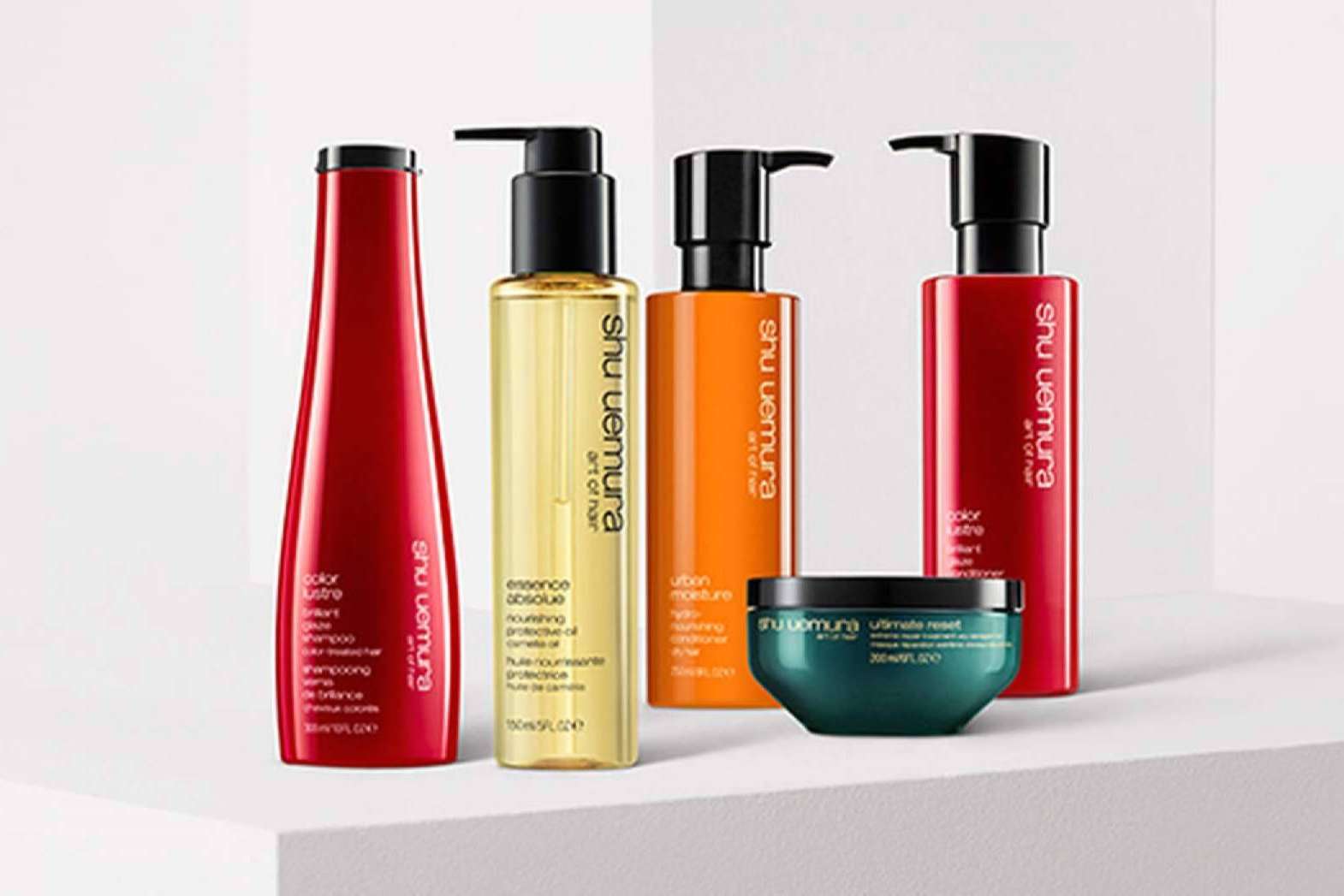 Llarcó ofrece los productos japoneses para el cabello de Shu Uemura