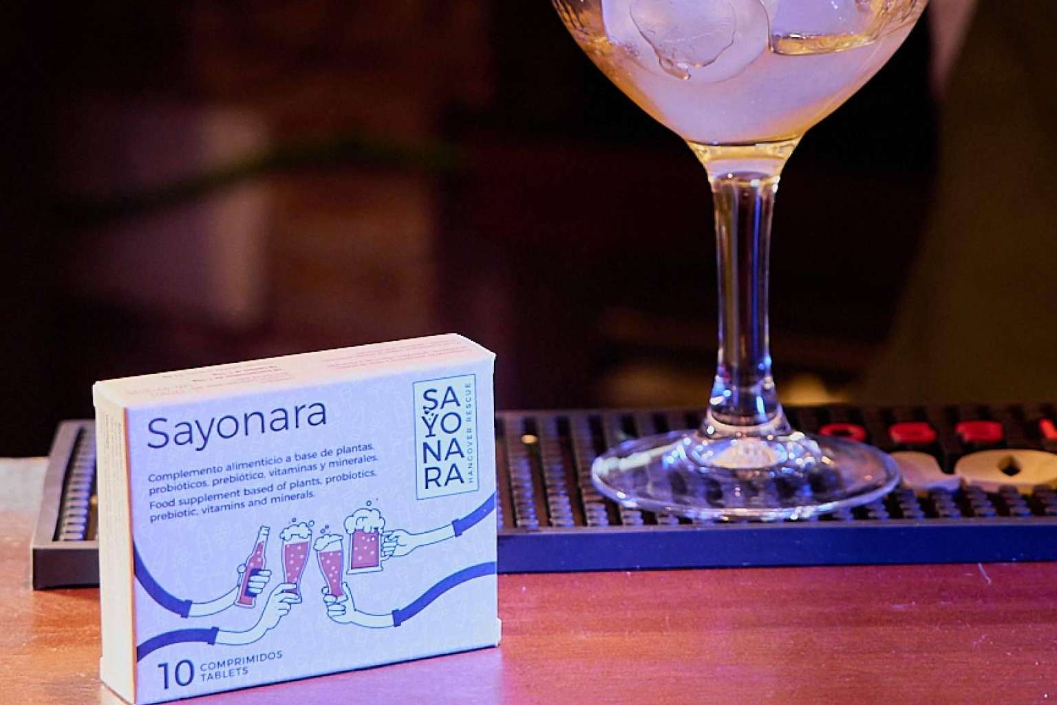 Combatir la resaca con el remedio natural Sayonara