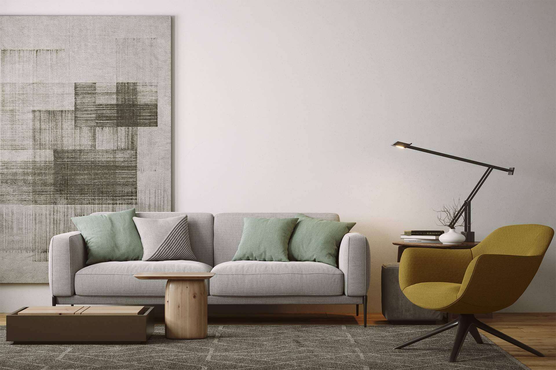 Estética sobria y minimalista con la línea de productos textiles de Rioma