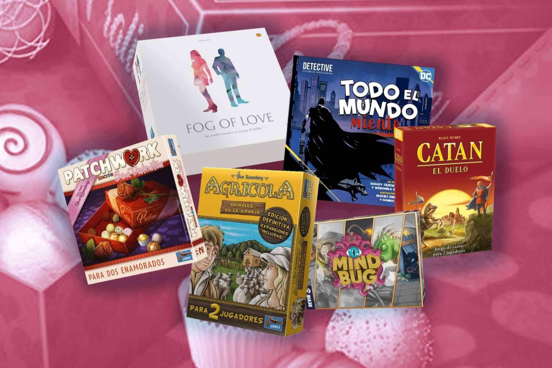 Regalar juegos de mesa para dos originales y divertidos en San Valentín