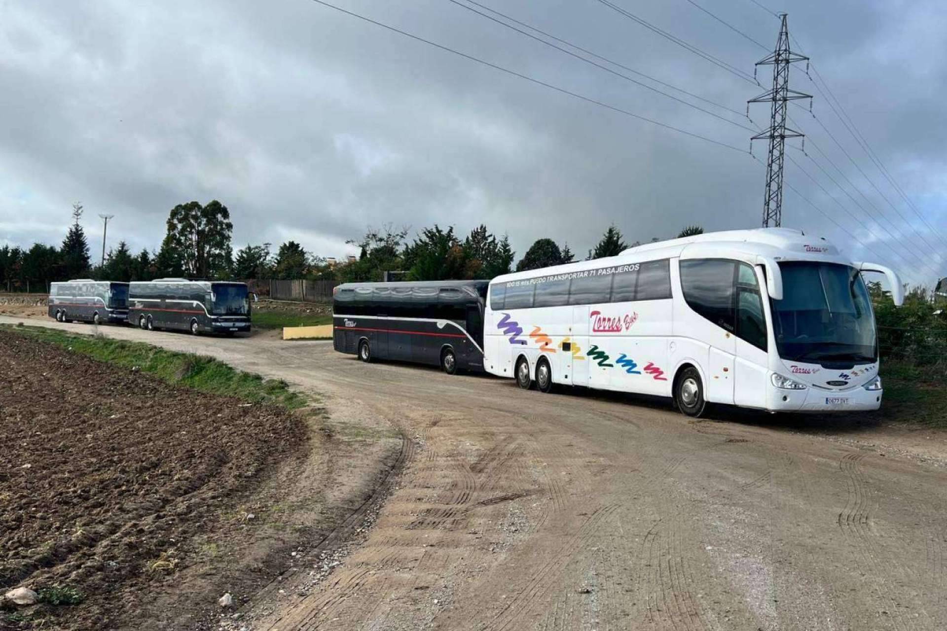 Traslados en autobús por Madrid con el servicio integral de Torres Bus
