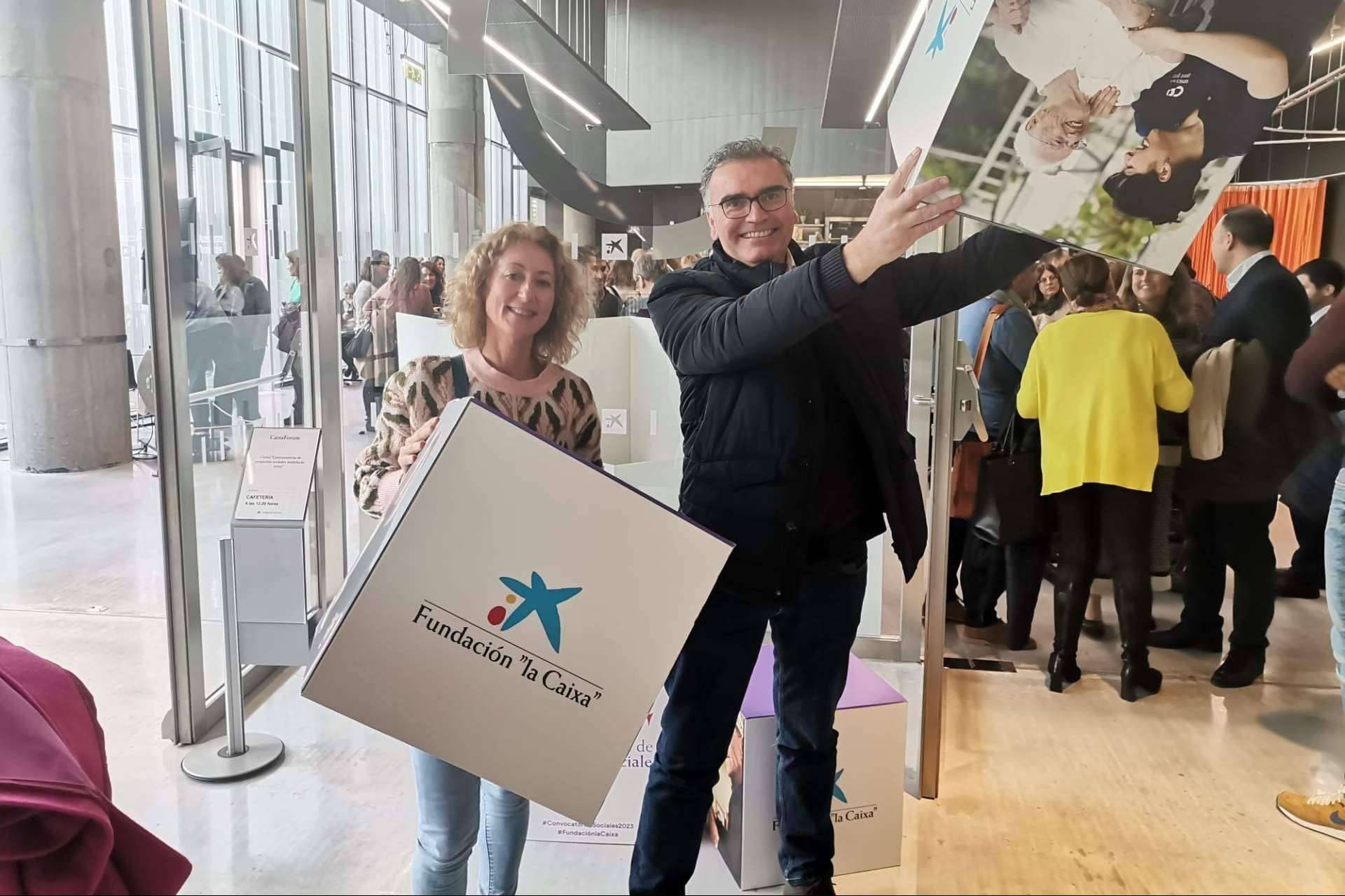 La Fundación 'La Caixa' destaca el trabajo de Hogar de Tardes Mamá Margarita, una obra social financiada por Rioma
