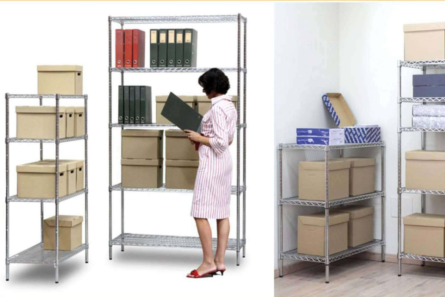 OfficeDeco se encarga de la fabricación de estanterías metálicas para archivo