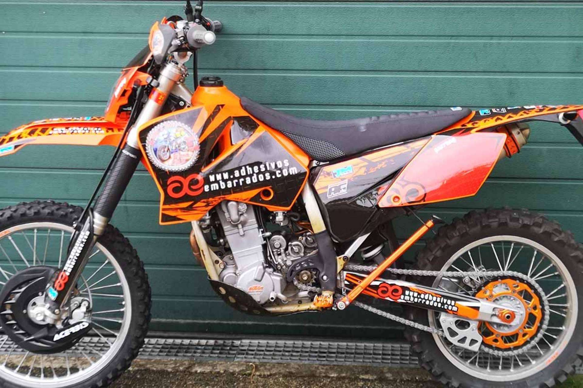 Fundas para asientos de motos para motocross, con JM-Fundas