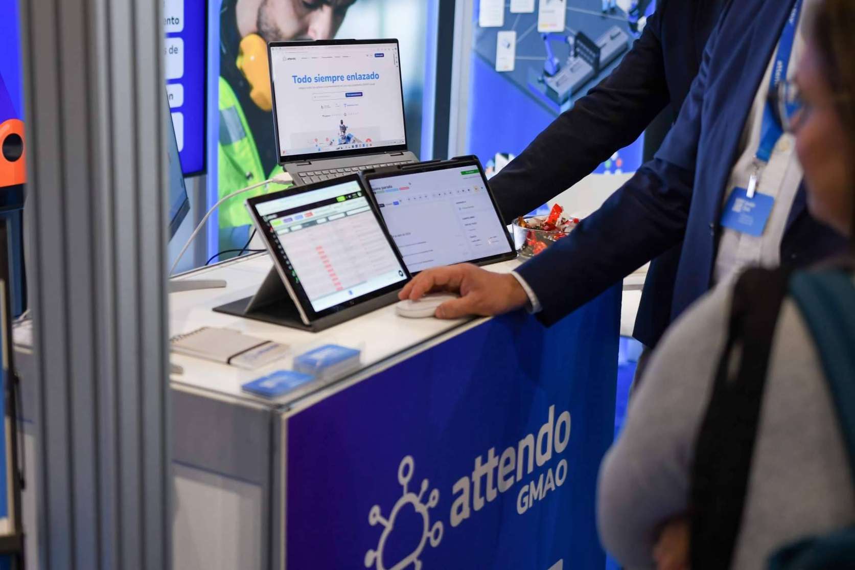 attendo presenta su módulo GMAO en Advanced Factories 2024