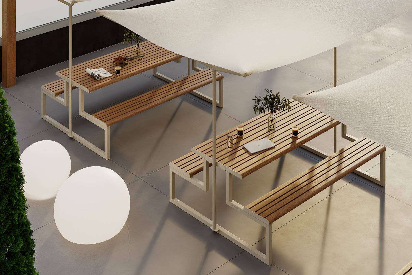 Mobiliar habla de la importancia del diseño de espacios outdoor en oficinas