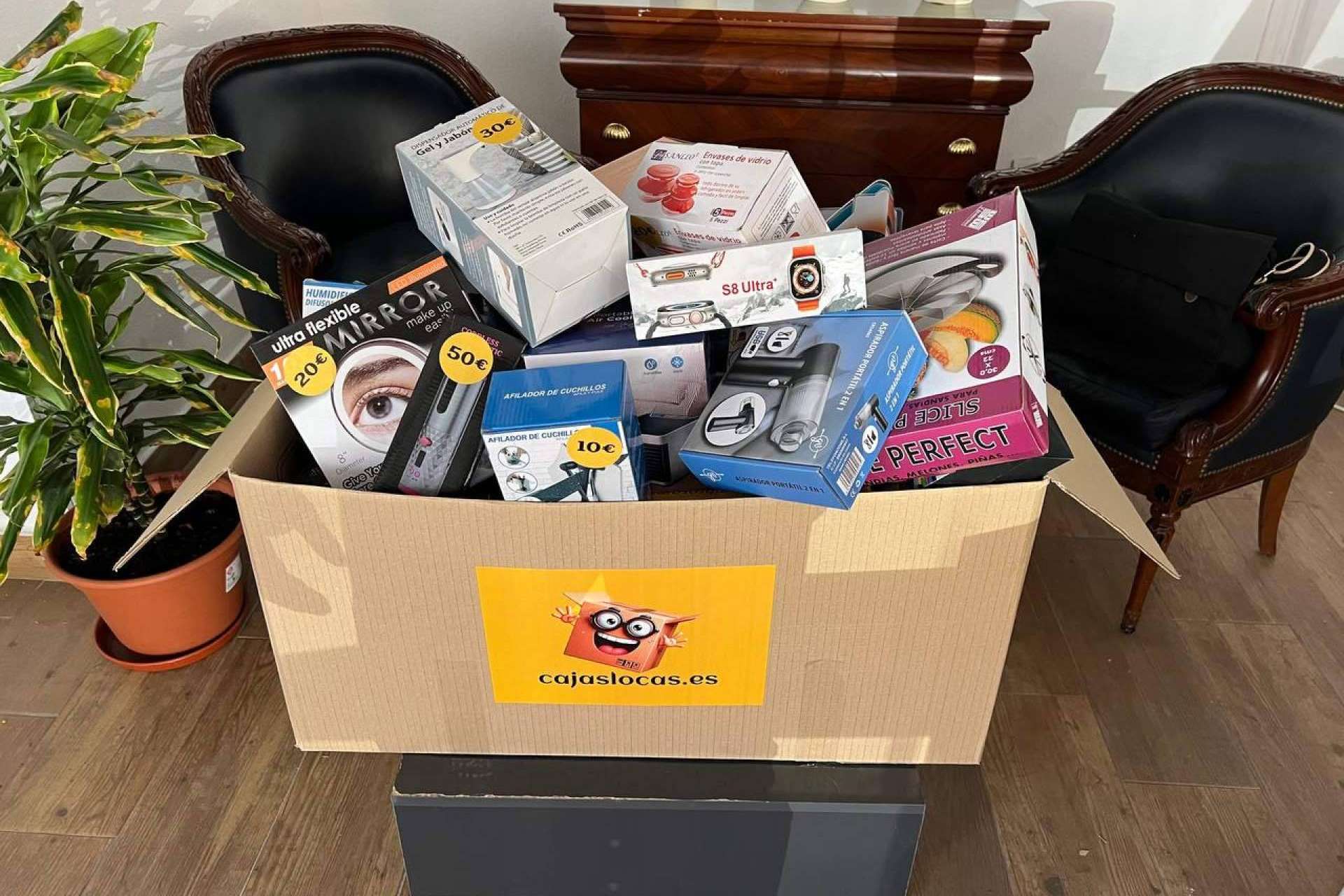 Las cajas que valen el doble de lo que se paga
