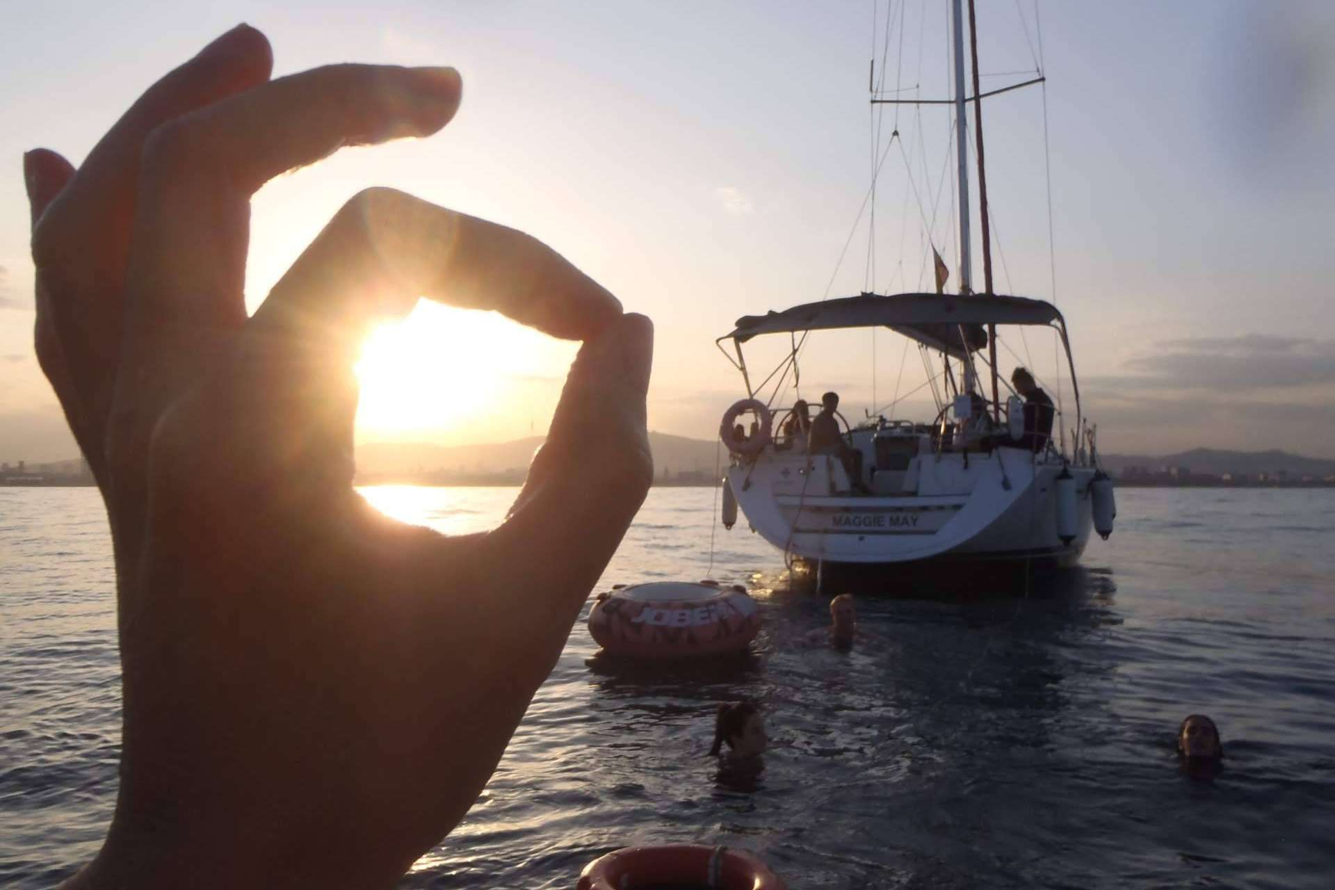 Practicar idiomas a bordo de un velero en verano