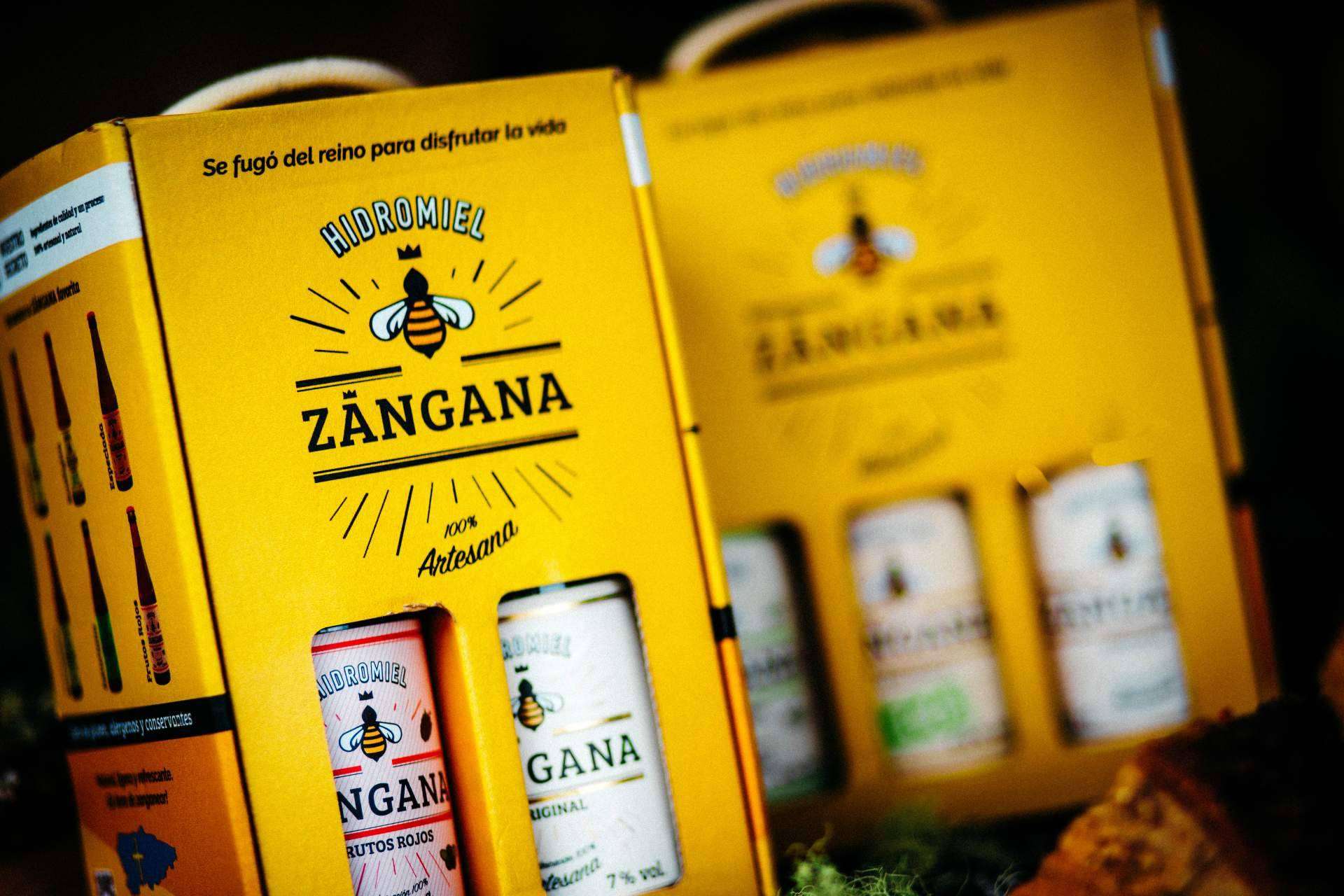 Zángana honra la miel nacional desde la colmena hasta la botella con sus variedades de hidromiel