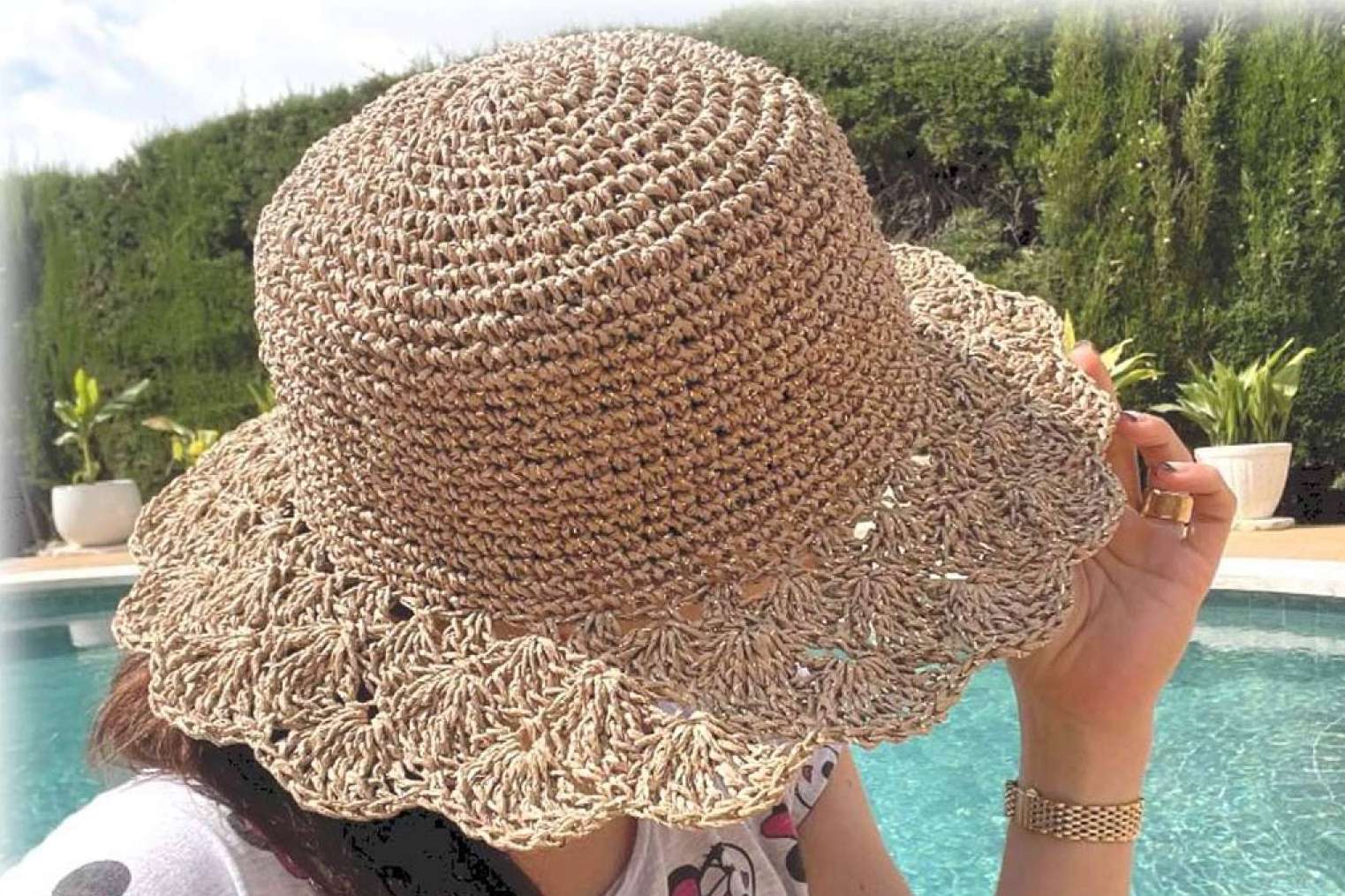 Los hilos de Lidia Crochet Tricot son el aliado idóneo para tejer sombreros a crochet