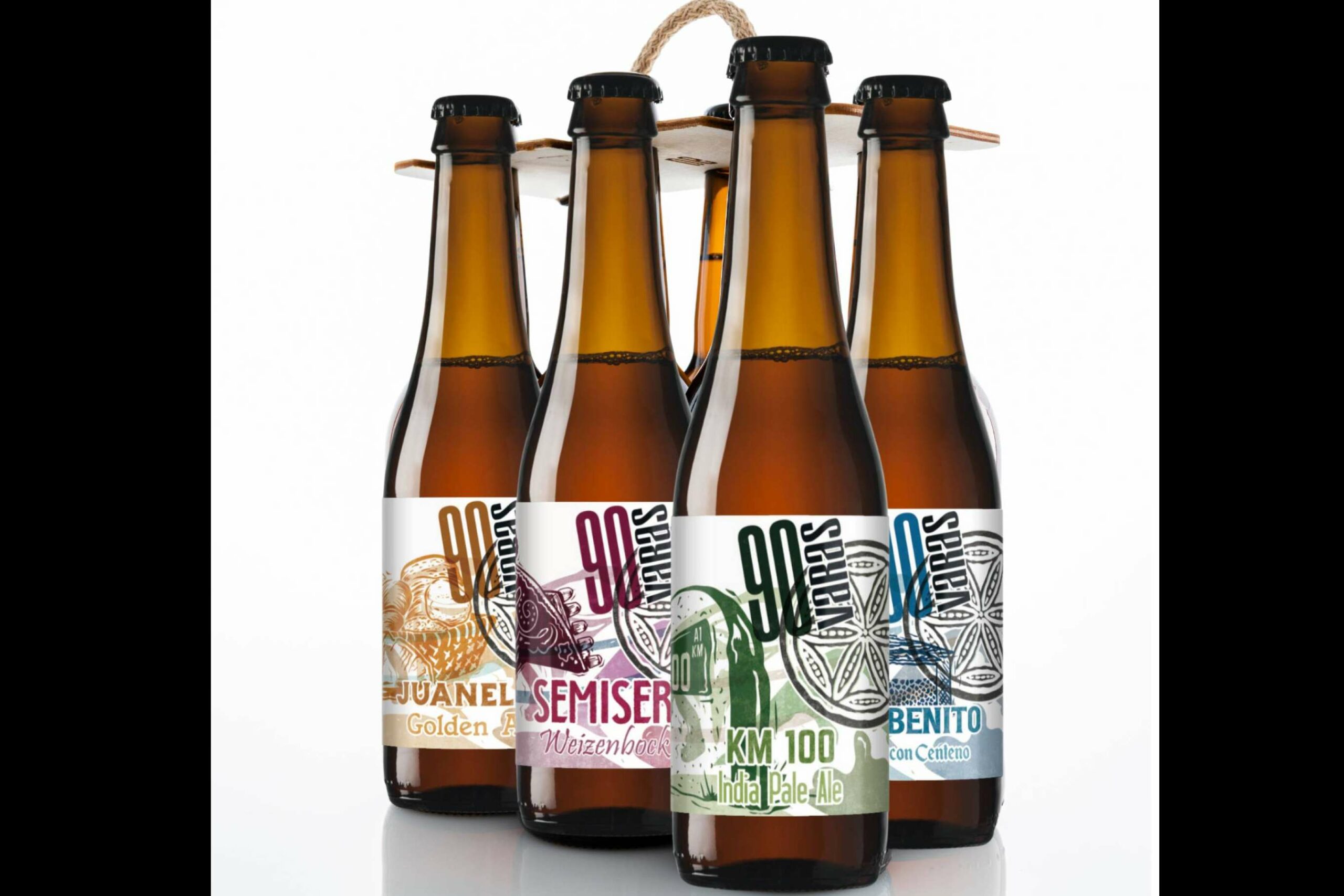 ¡90 Varas se refresca este verano con su nueva cerveza de trigo e invita a brindar en la Ruta Amor a Primera Birra!
