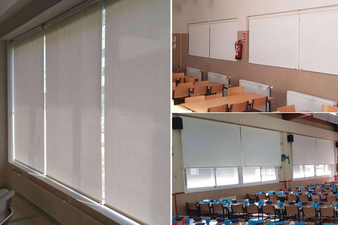 Con Office Deco es posible personalizar cortinas y estores para reflejar la identidad de una marca