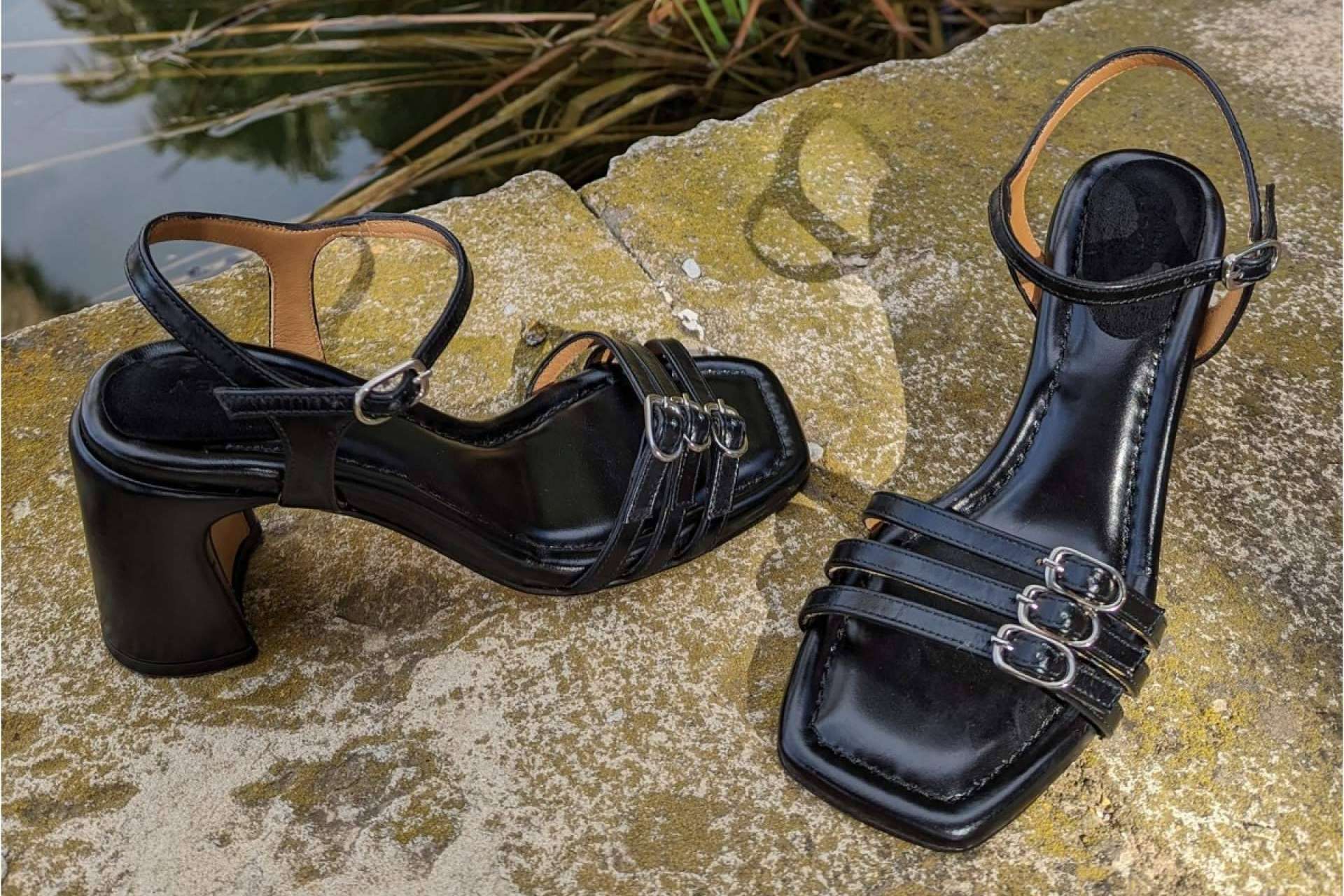 Las sandalias de tacón alto de Audley Shoes aportan distinción y confort para cualquier ocasión