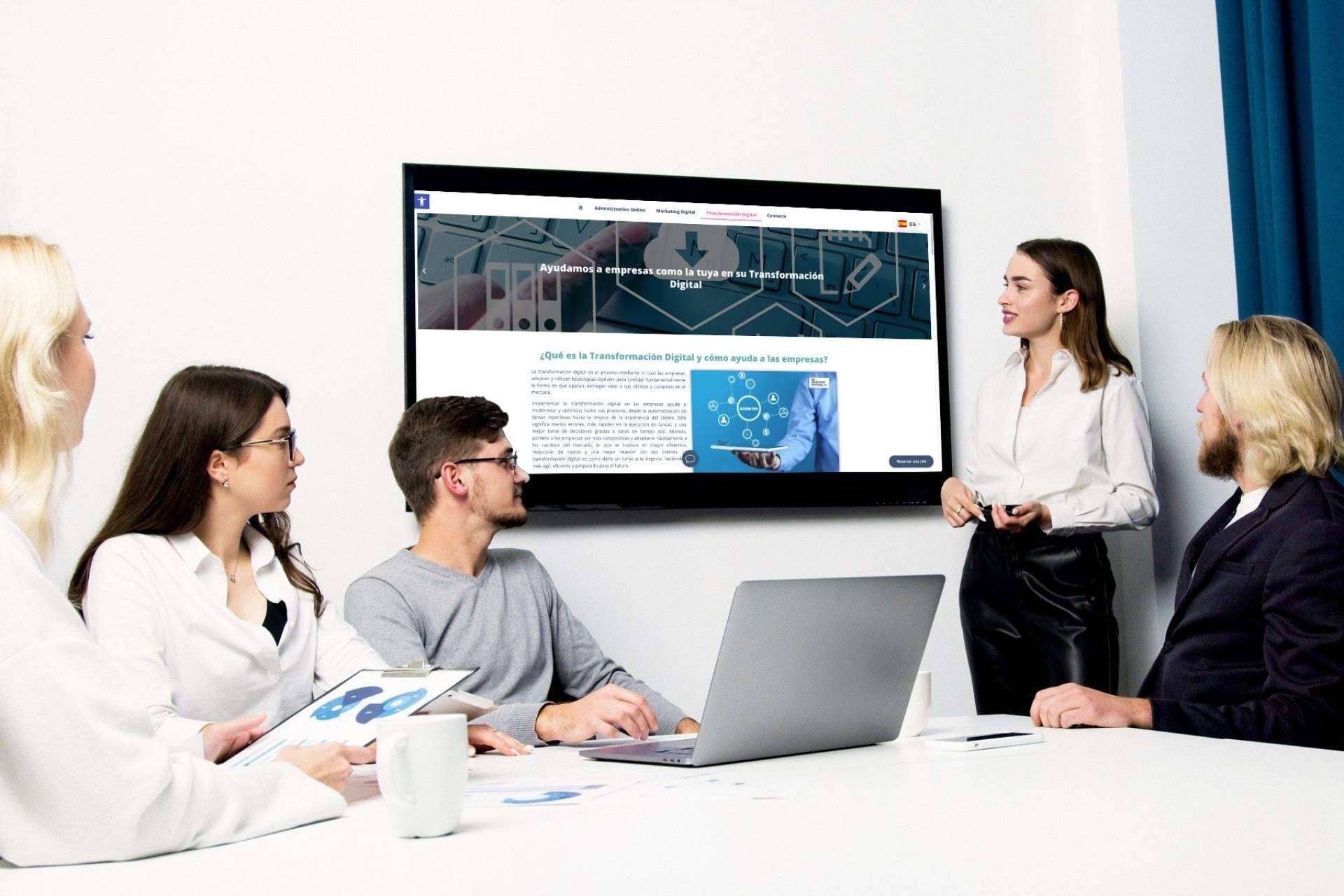 ¿Cómo beneficia la transformación digital en el contexto empresarial actual?