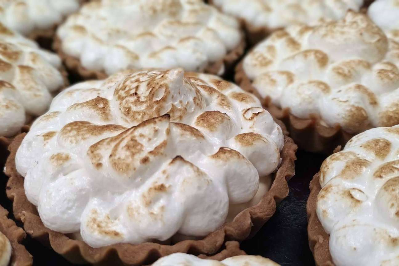 Lemon Pie cremoso, exquisito y poco dulce en Donostia