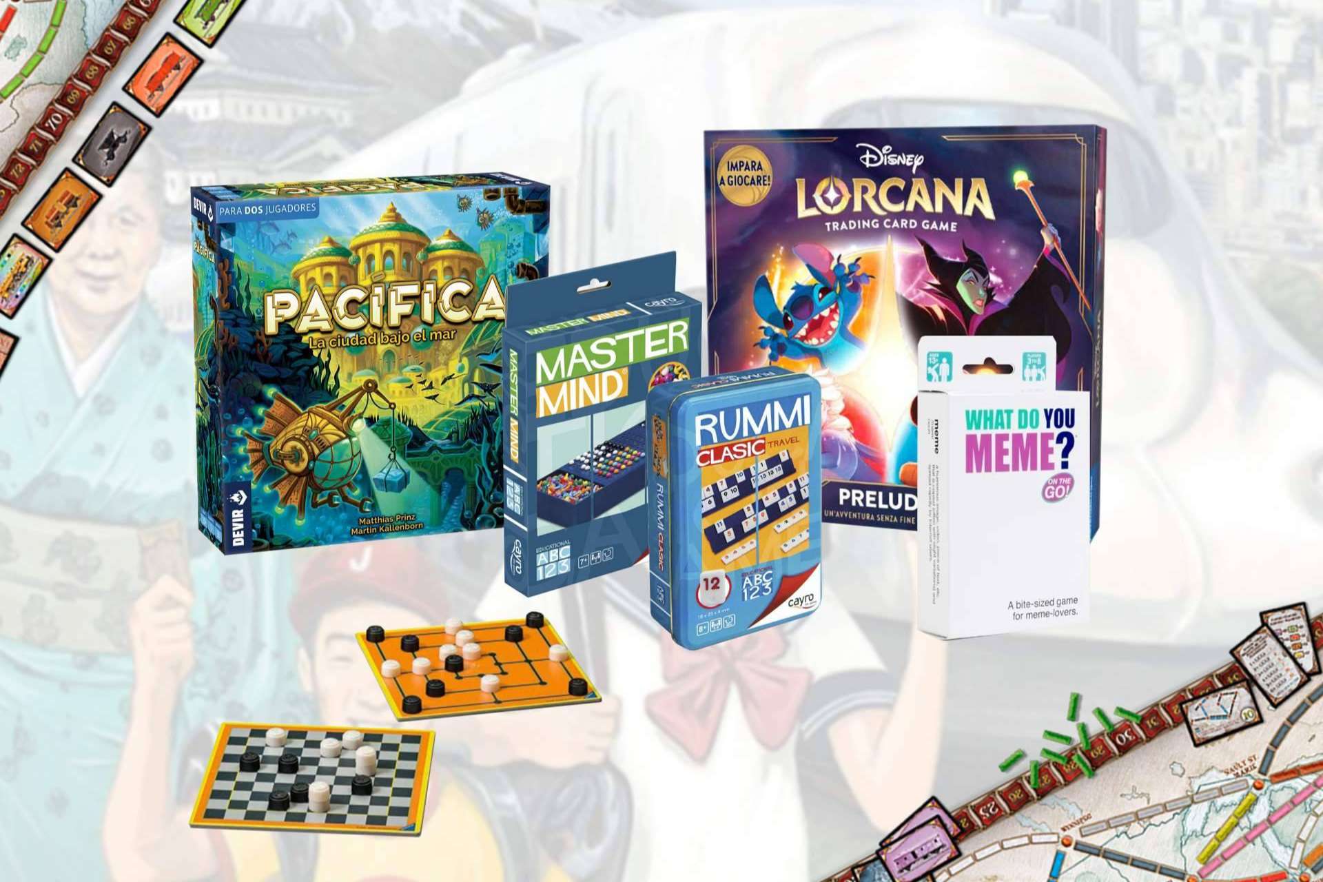Juegos diseñados para viajar
