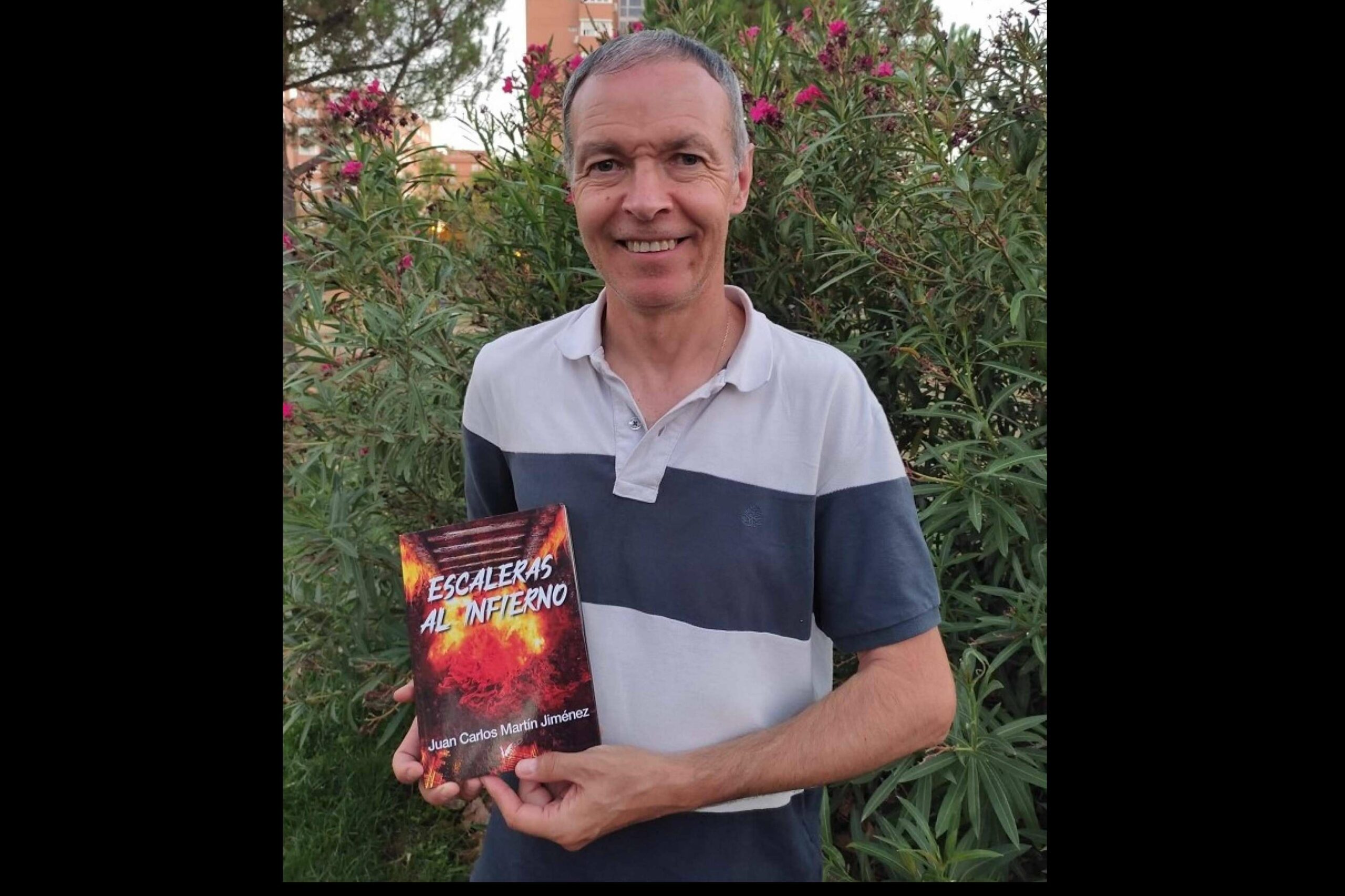 El escritor Juan Carlos Martín Jiménez publica su novela 'Escaleras al infierno'