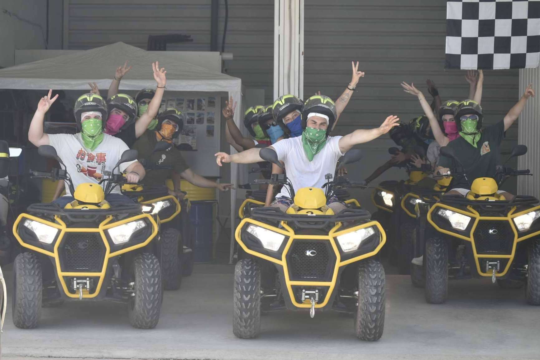 Rutas guiadas en quad para hacer team building