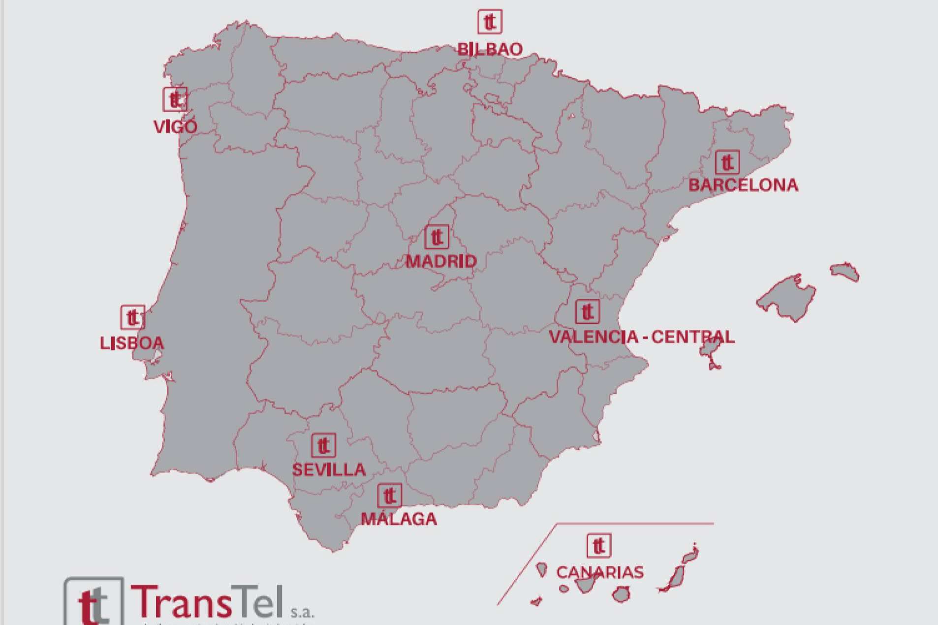 Renting de vehículos industriales en las nuevas sedes de TransTel de San Fernando de Henares, Vigo y Canarias
