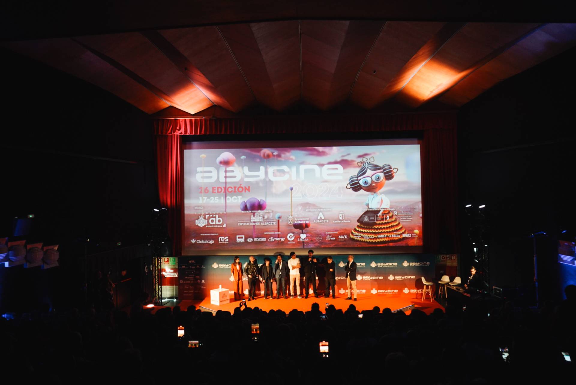 Abycine, el festival de cine independiente, seleccionador para los Premios Goya, triunfa en Albacete en su XXVI edición