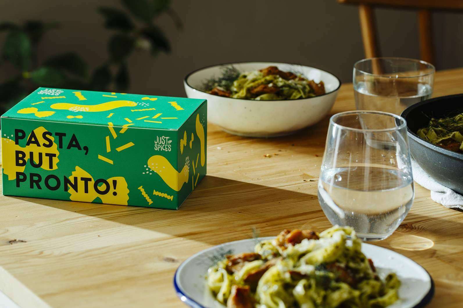 Just Spices celebra el día mundial de la pasta con su nuevo pack para los amantes del plato italiano más universal