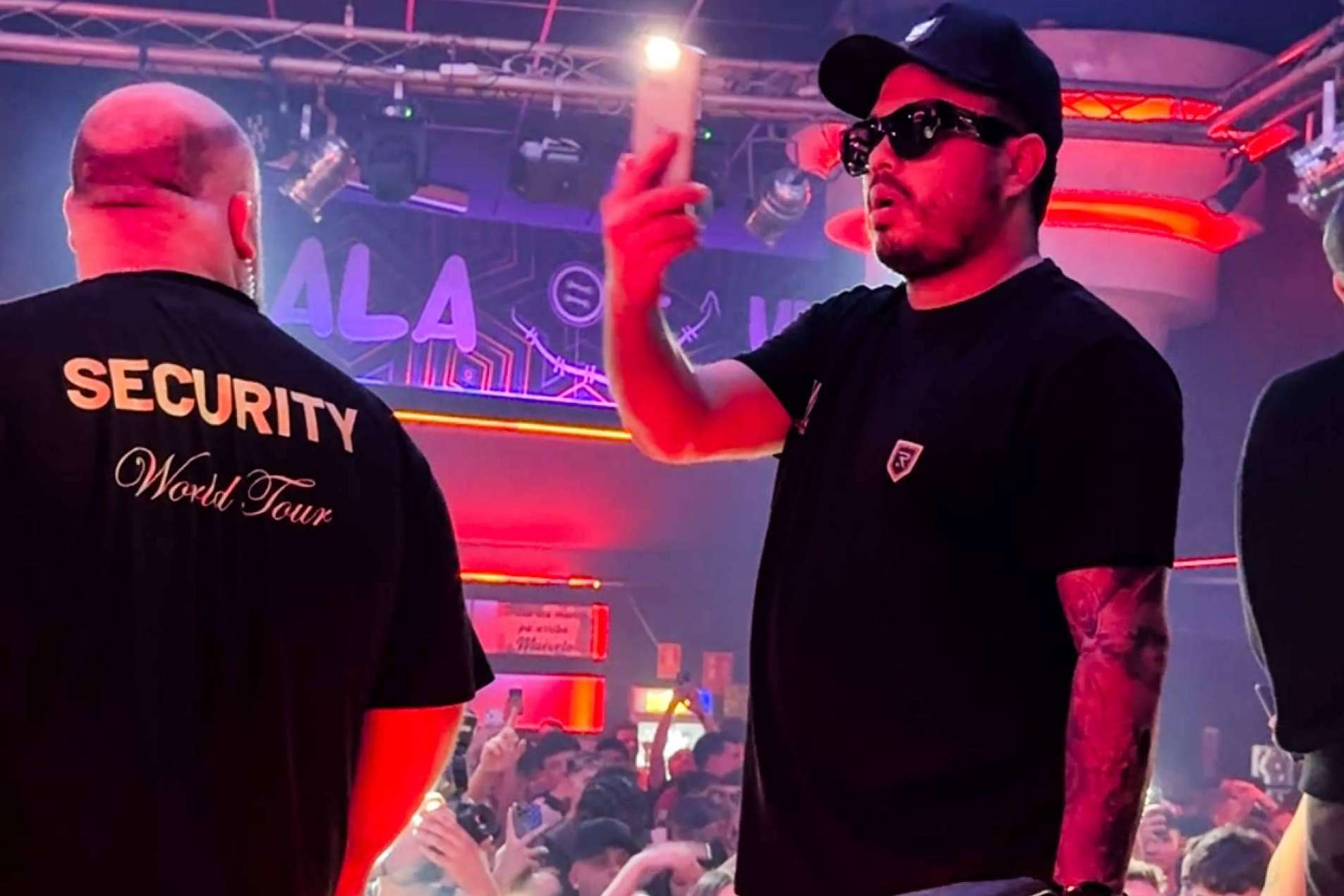 Rotherz visita a Kevin Roldan y su equipo en el World Tour por Europa