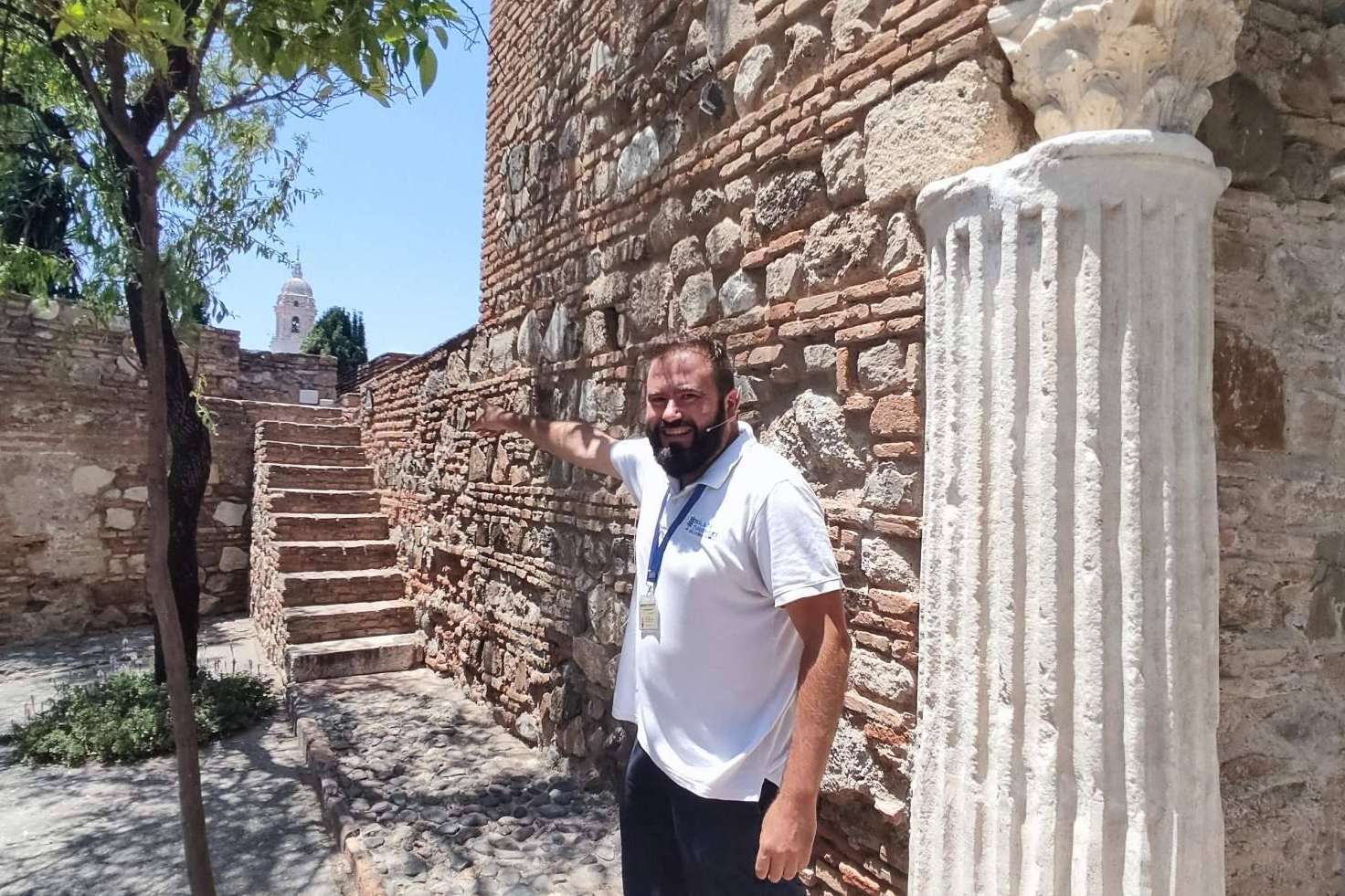 Carlos Hernández, un guía de turismo clave para descubrir Málaga