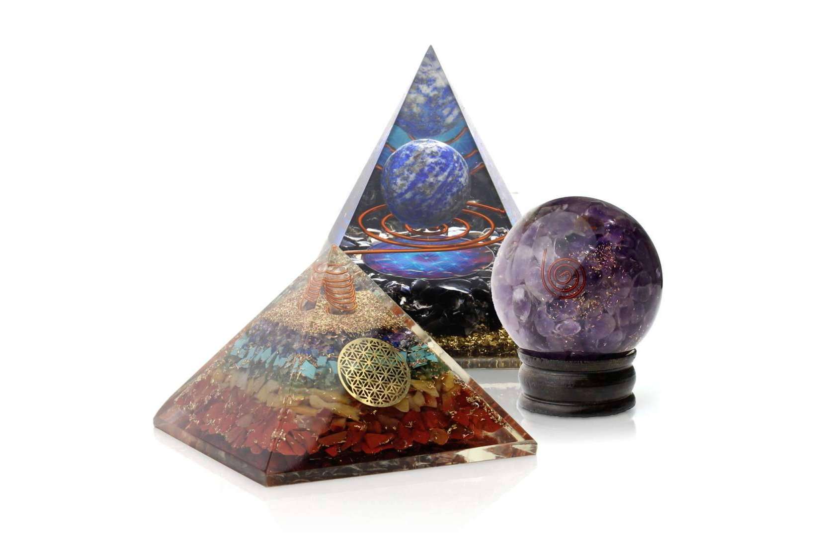 Orgonitas artesanales, equilibrio y bienestar gracias a sus propiedades únicas