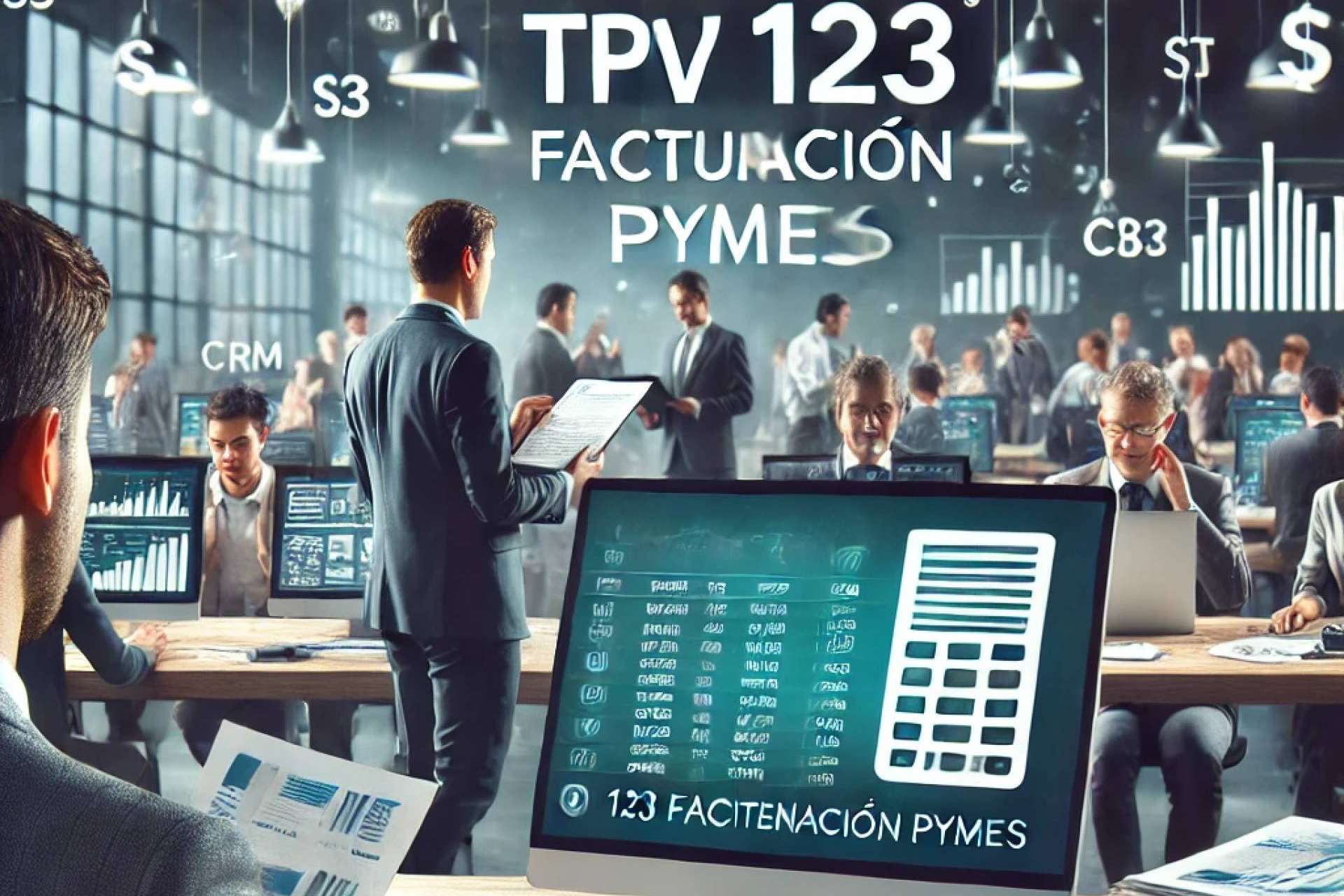Automatización y control financiero; el CRM de TPV 123 facilita la facturación para pymes